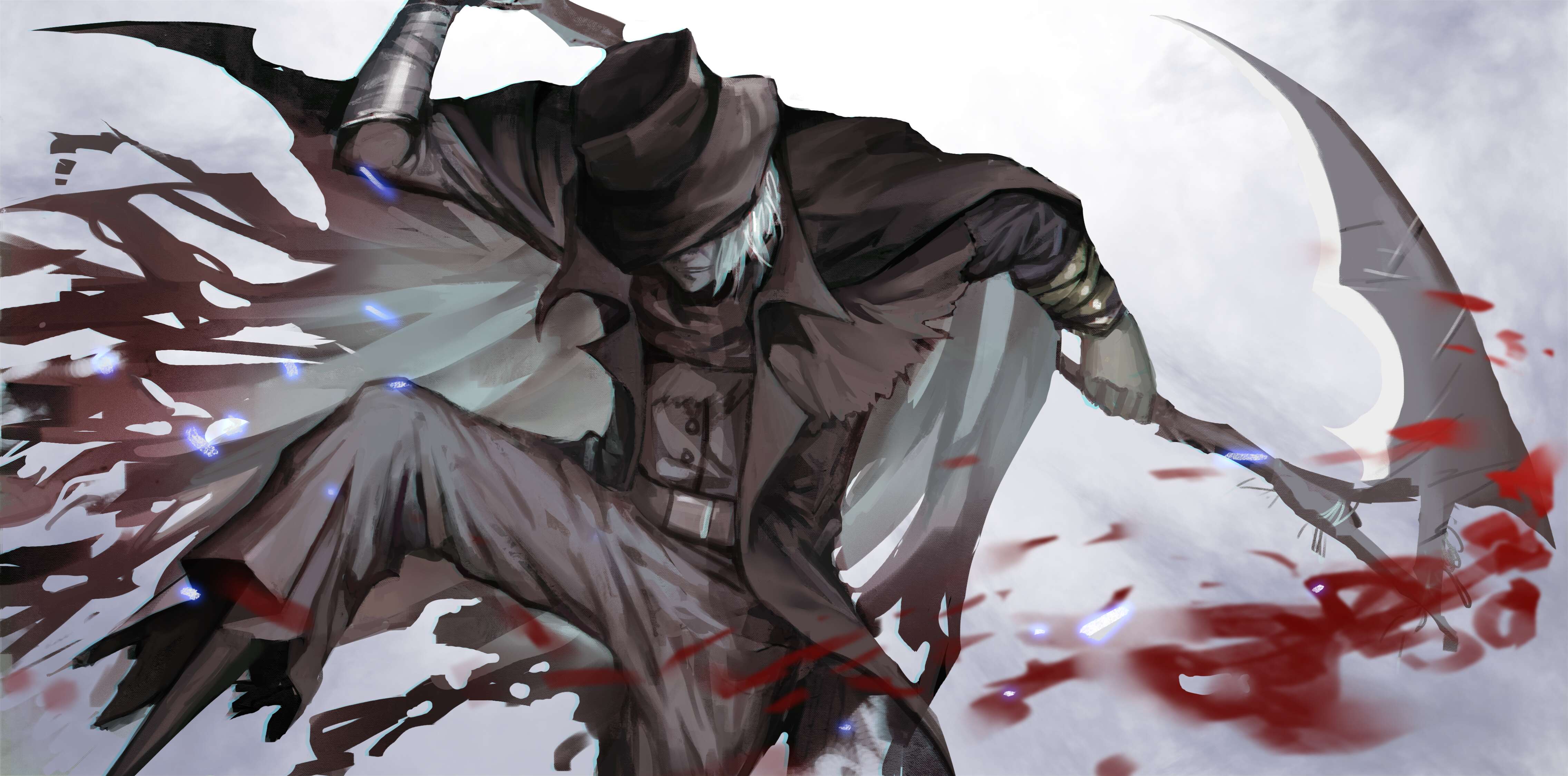 4543x2247 Gehrman the First Hunter Anime Image Board