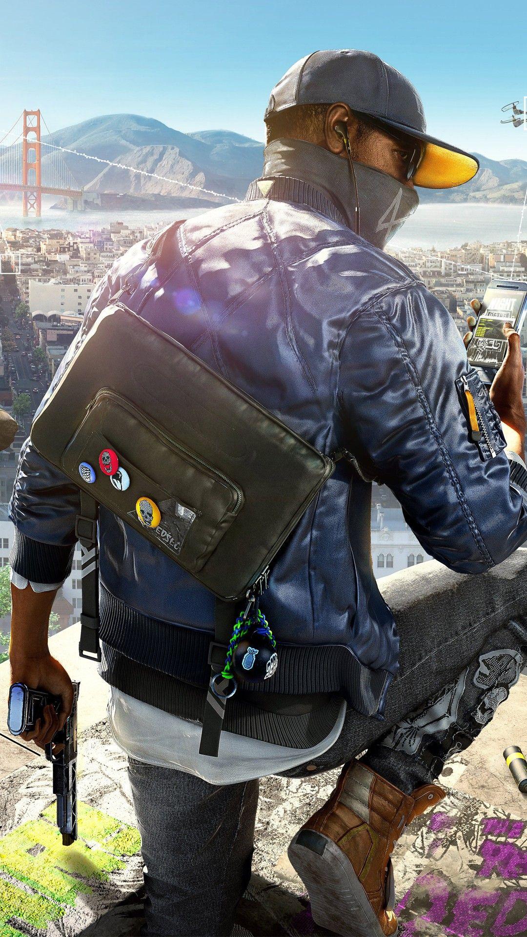 1080x1920 Watch Dogs 2 4K 8K Wallpaper