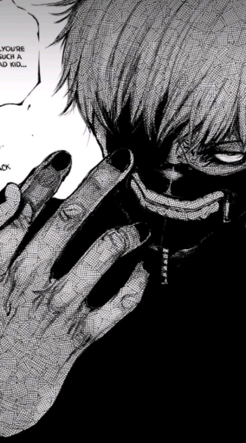 800x1441 Kaneki manga, tokyo ghoul, tomo, HD phone wallpaper