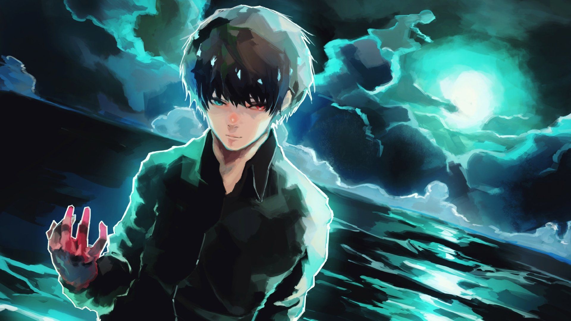1920x1080 Tokyo Ghoul Blue Jacket Tokyo Ghoul Ultra HD Wallpaper Tokyo Ghoul Laptop Wallpaper Kaneki