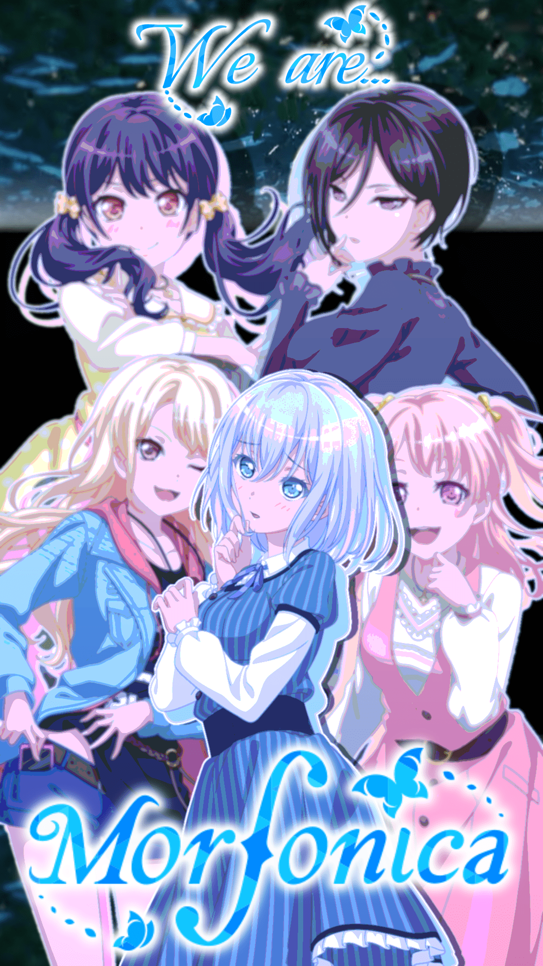 1080x1920 Just a Morfonica wallpaper. You can use it, i got no problem with that. Feed. Community. Bandori Party Dream! Girls Band Party