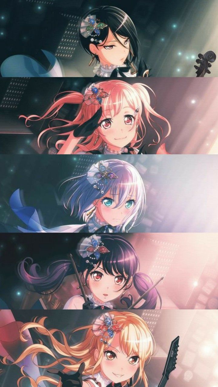 720x1280 BanGDream モロフォニカ」のアイデア 8 件. バンドリ イラスト, バンドリ, ガールズバンド