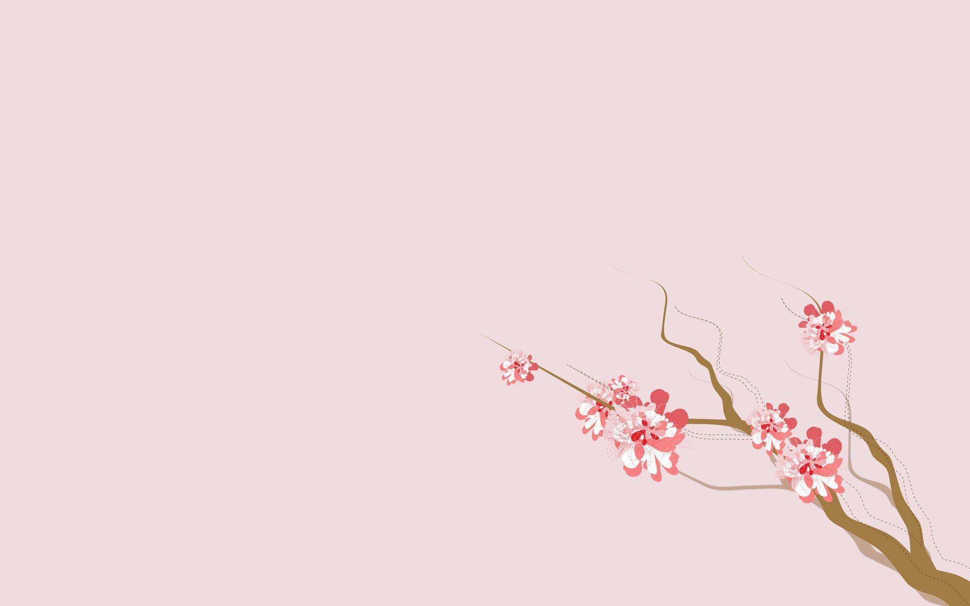 1920x1200 Serene Pink Blossoms: Artistic Nature HD Wallpaper