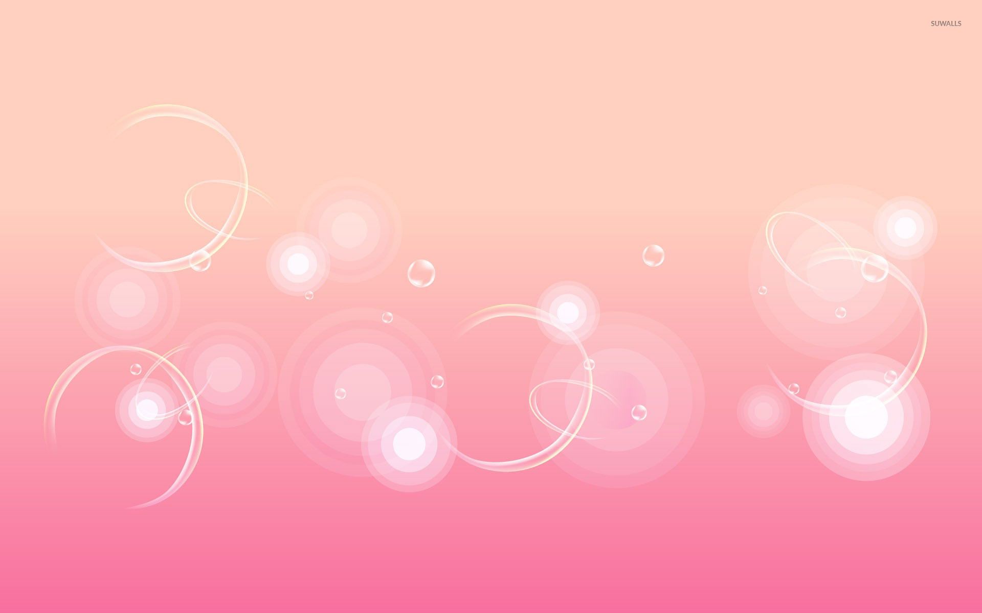 1920x1200 Pink bubbles wallpaper wallpaper