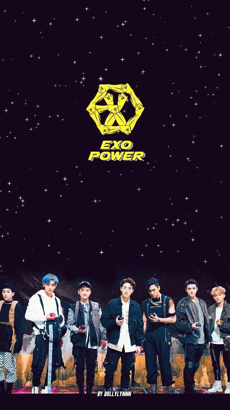 800x1422 Exo Power Wallpaper