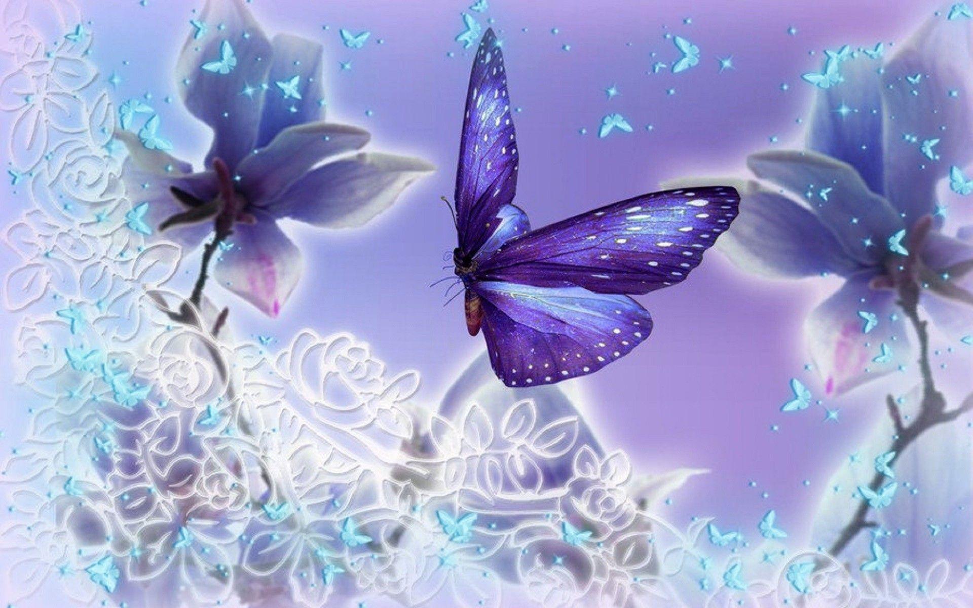 Girly Butterfly Wallpapers - Top Free Girly Butterfly Backgrounds -  WallpaperAccess