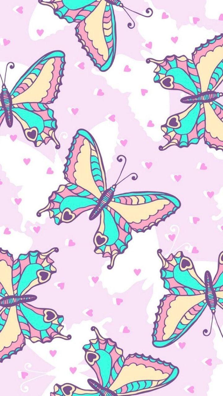720x1280 Butterfly background uploaded by