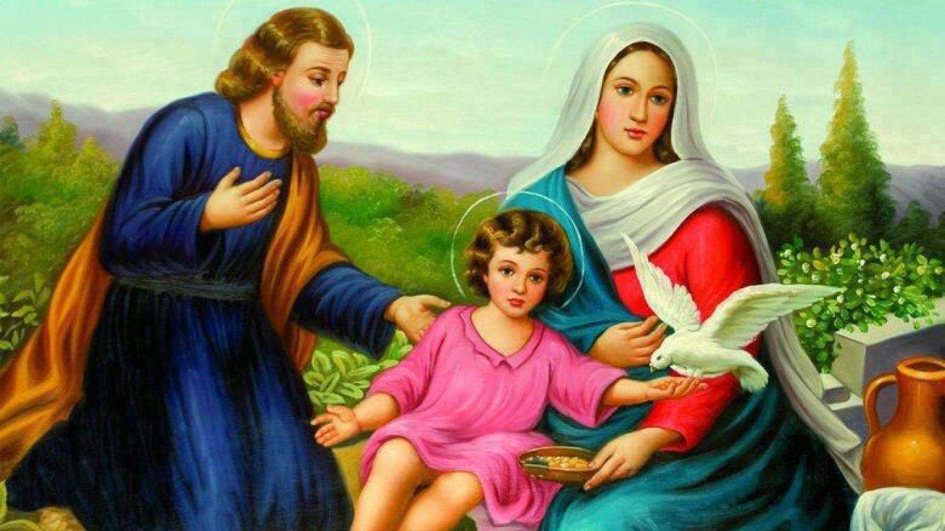 1366x768 Holy Family Picture High Resolution