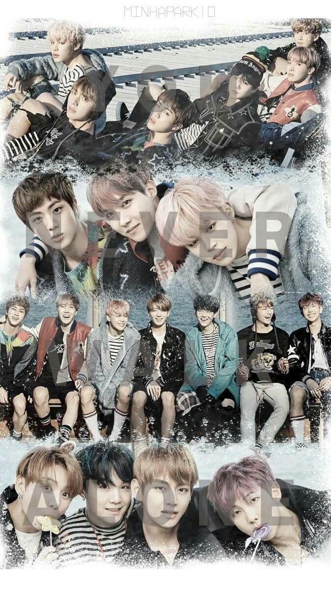 675x1200 Aesthetic Wallpaper : BTS You Never Walk Alone & Drawing