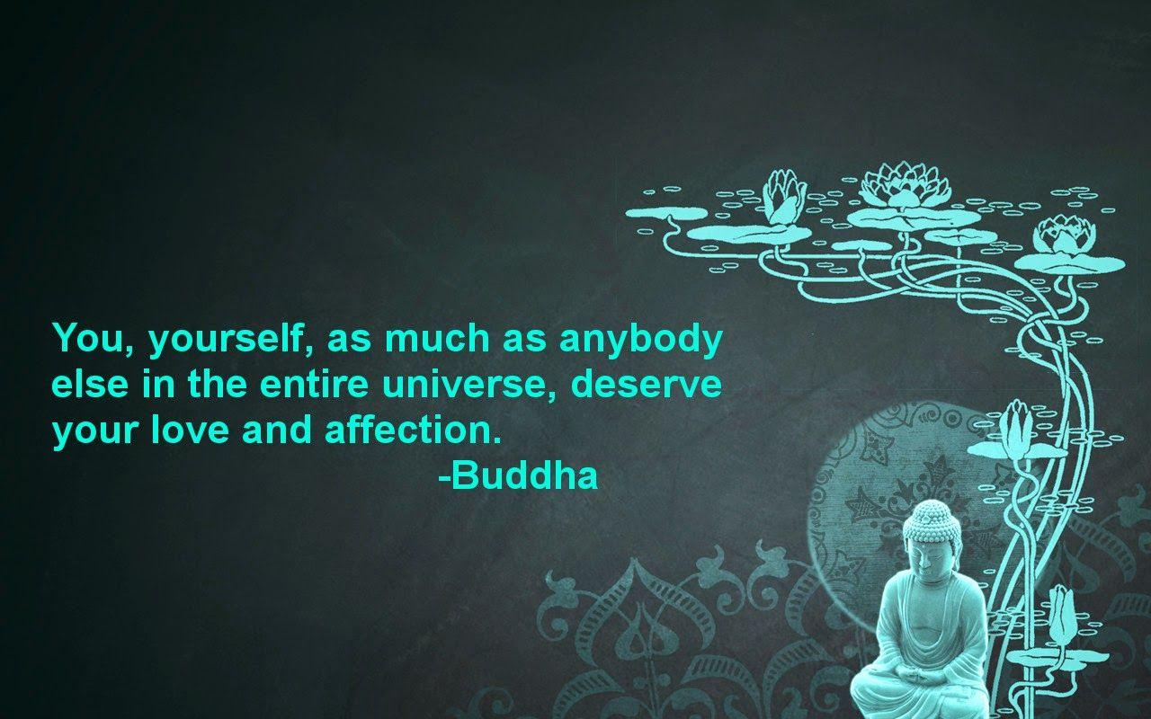 1280x800 Buddha wallpaper with quotes on life and happiness HD picture for desktop and mobile