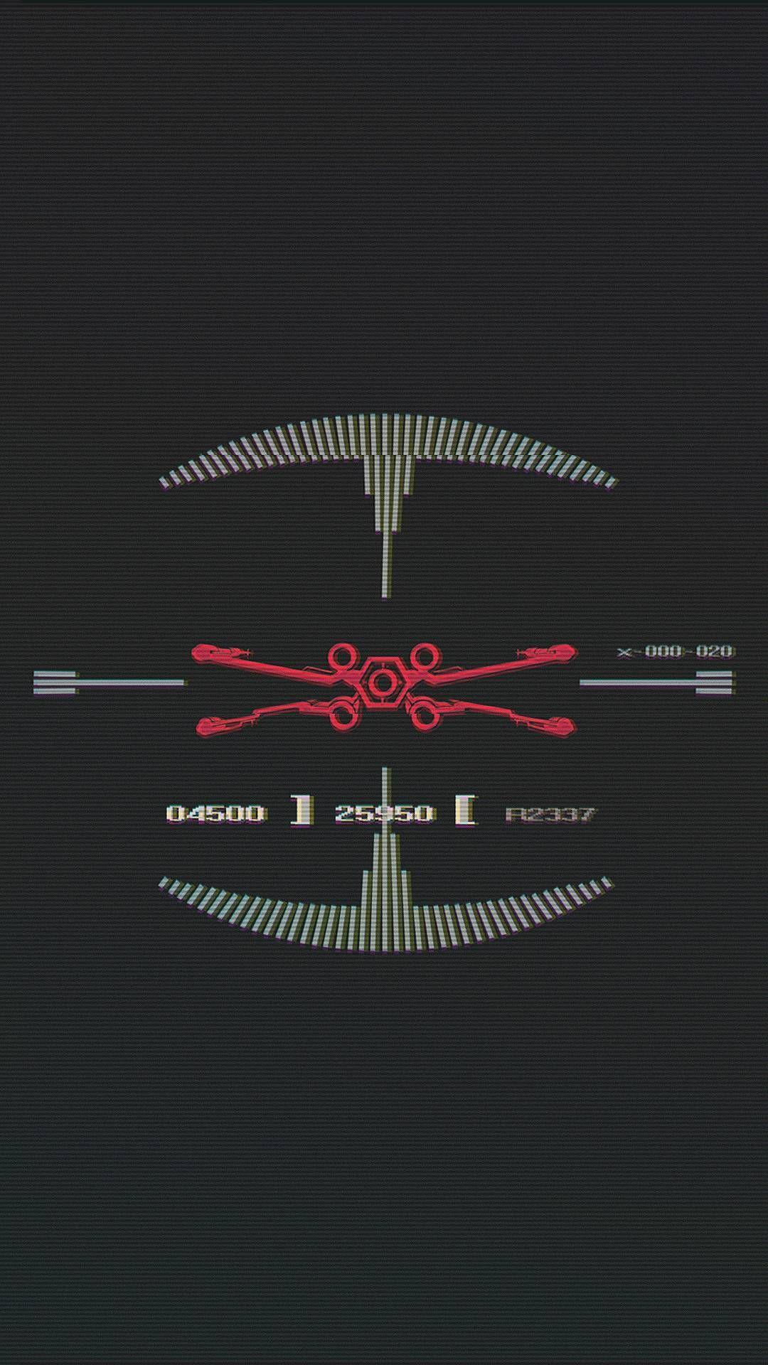 1080x1920 X Wing In The Crosshairs (For The IPhone 6+)
