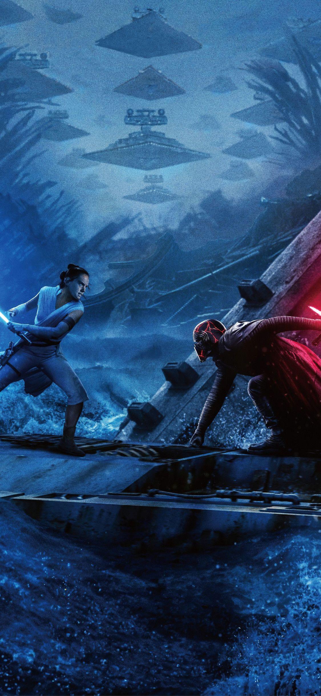1125x2436 Star Wars The Rise Of Skywalker New 4k iPhone XS, iPhone