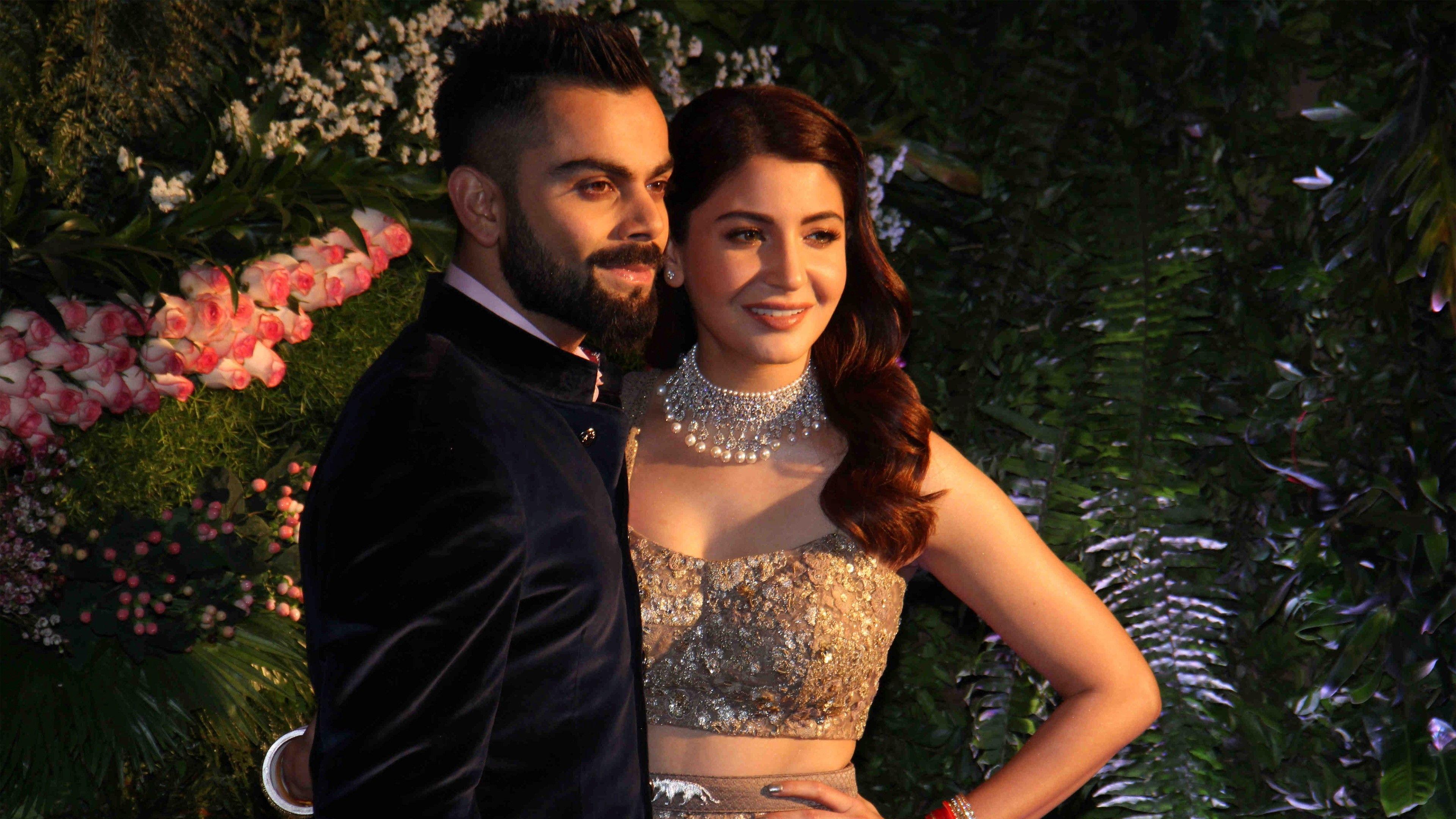 3840x2160 Virat Kohli and Anushka Sharma Couple 2018 Wallpaper