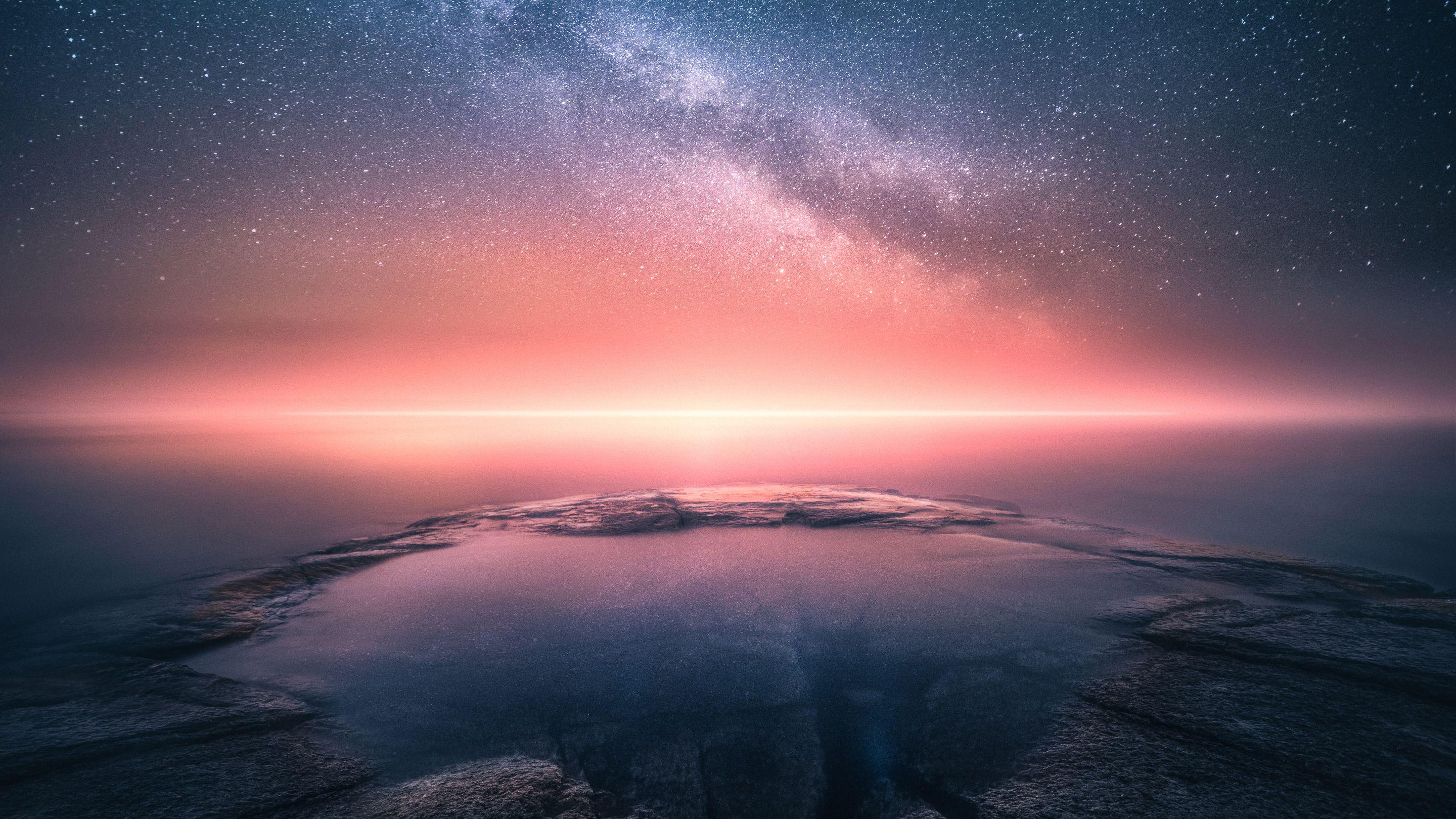 2880x1620 Nokia 8 Sirocco Two Worlds Collide Wallpaper