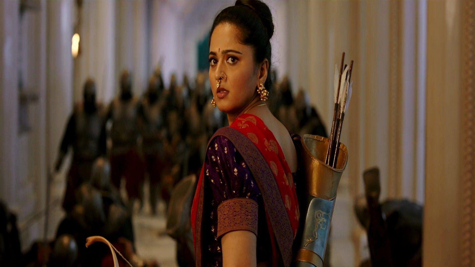 1920x1080 Anushka Shetty Heroine of Baahubali 2 Film Wallpaper