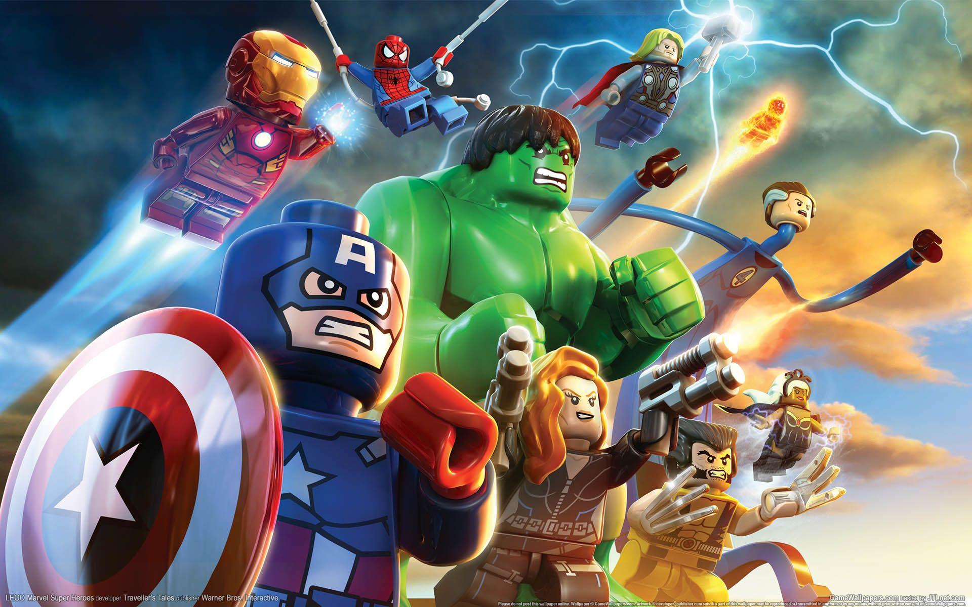 LEGO Marvel Super Heroes Wallpapers - Top Free LEGO Marvel Super Heroes  Backgrounds - WallpaperAccess
