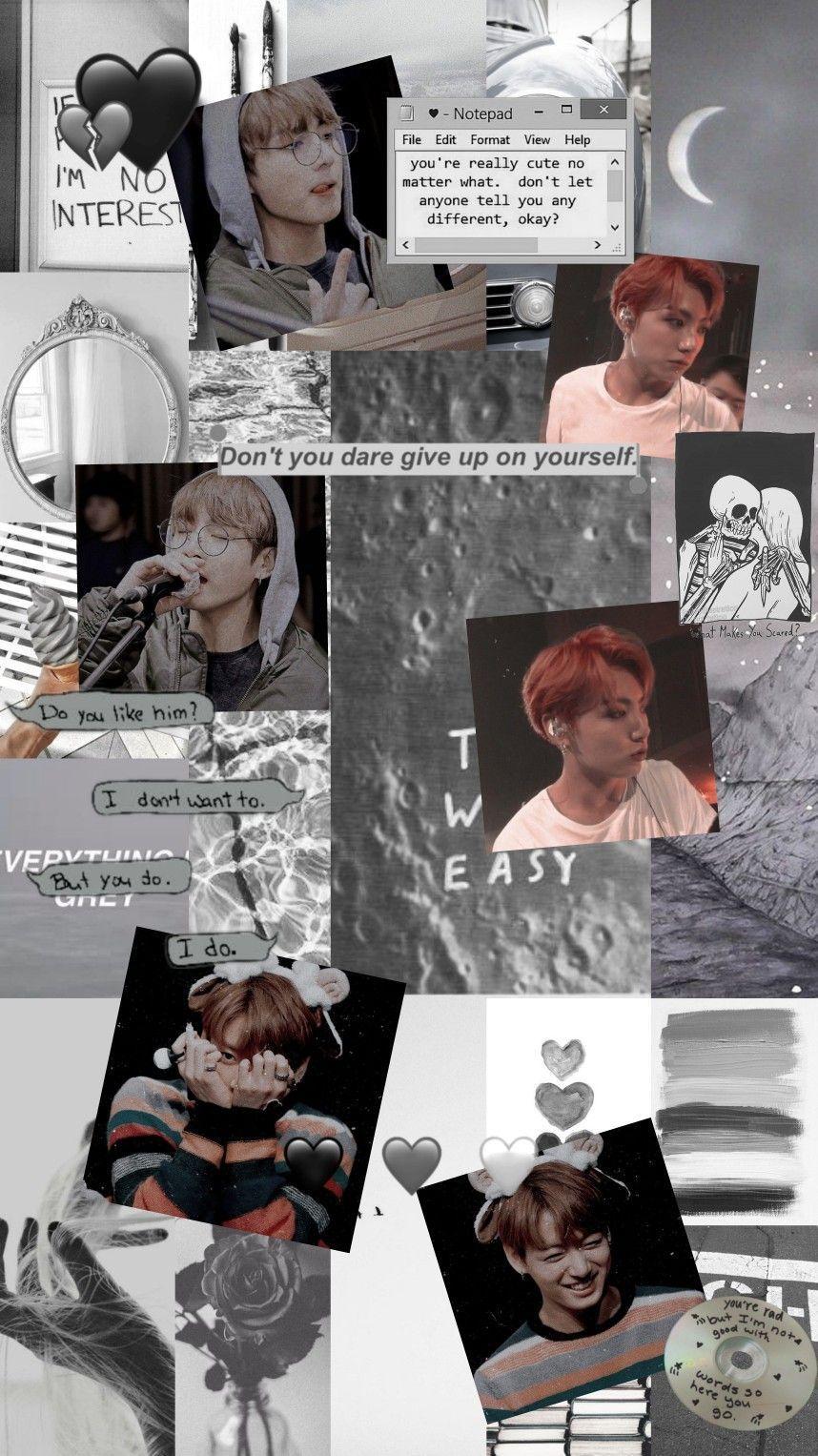 858x1527 BTS Jungkook Aesthetic Wallpaper .