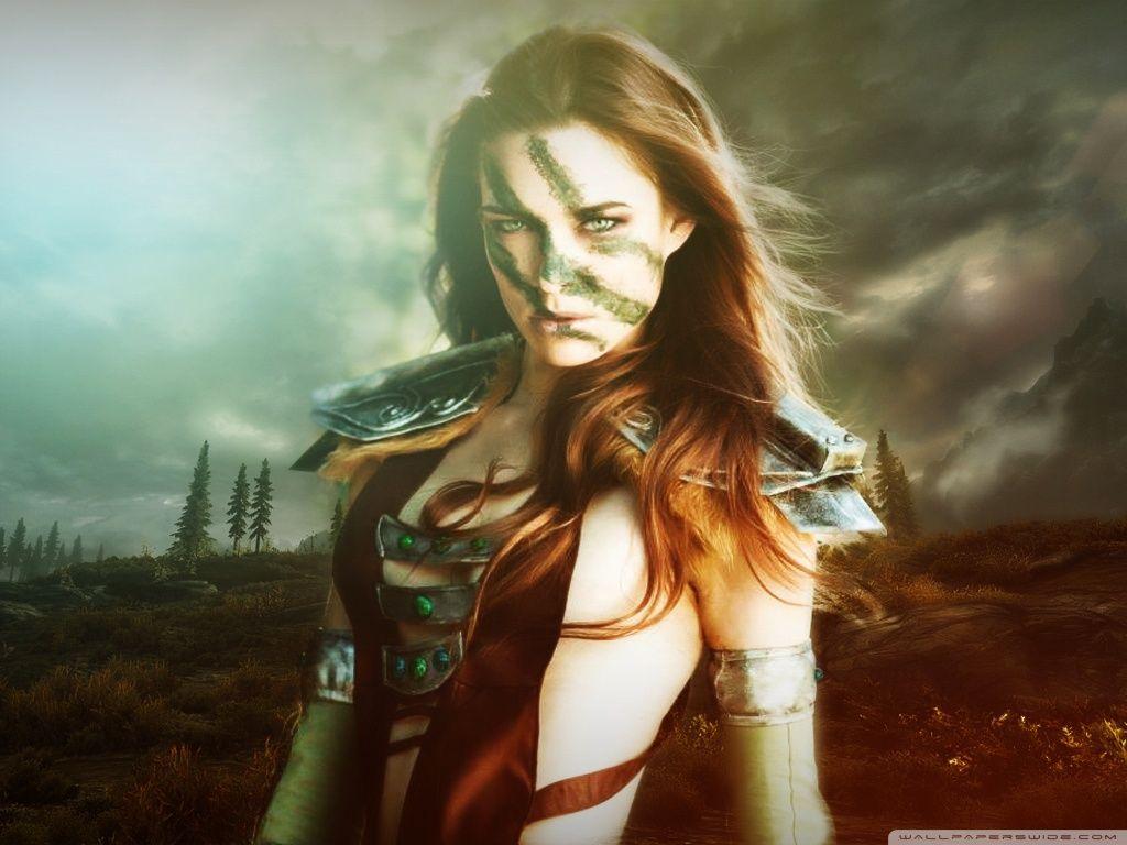 1024x768 Aela The Huntress ❤ 4K HD Desktop Wallpaper for 4K Ultra HD TV