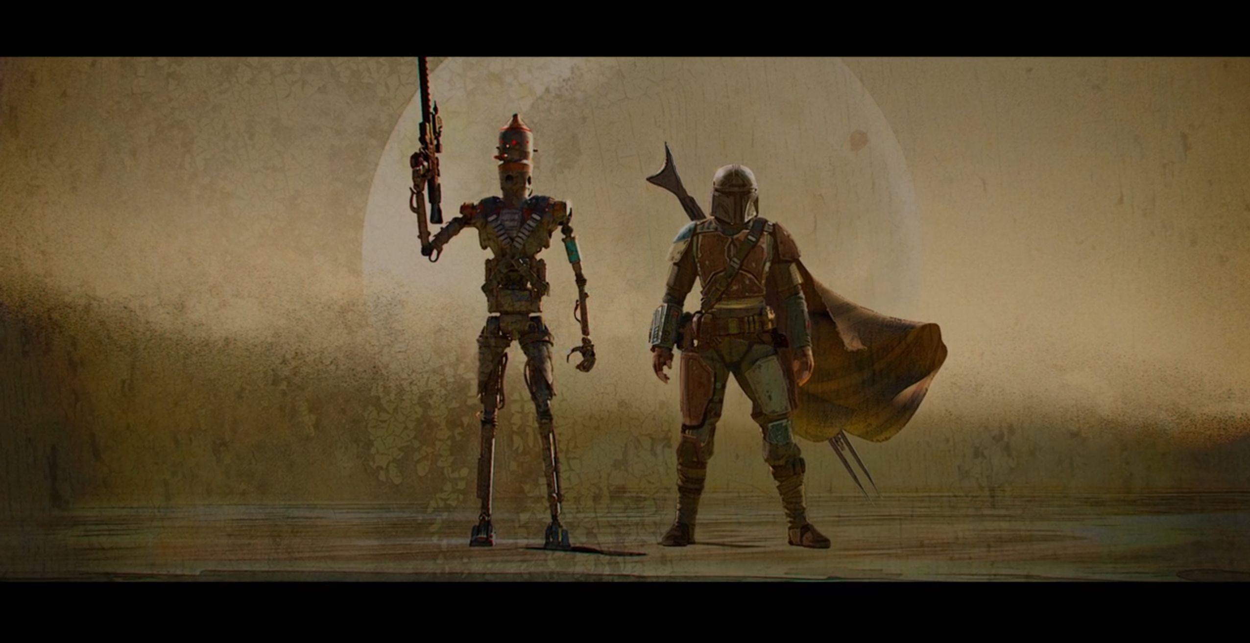 2552x1313 The Mandalorian 2019 Wallpaper
