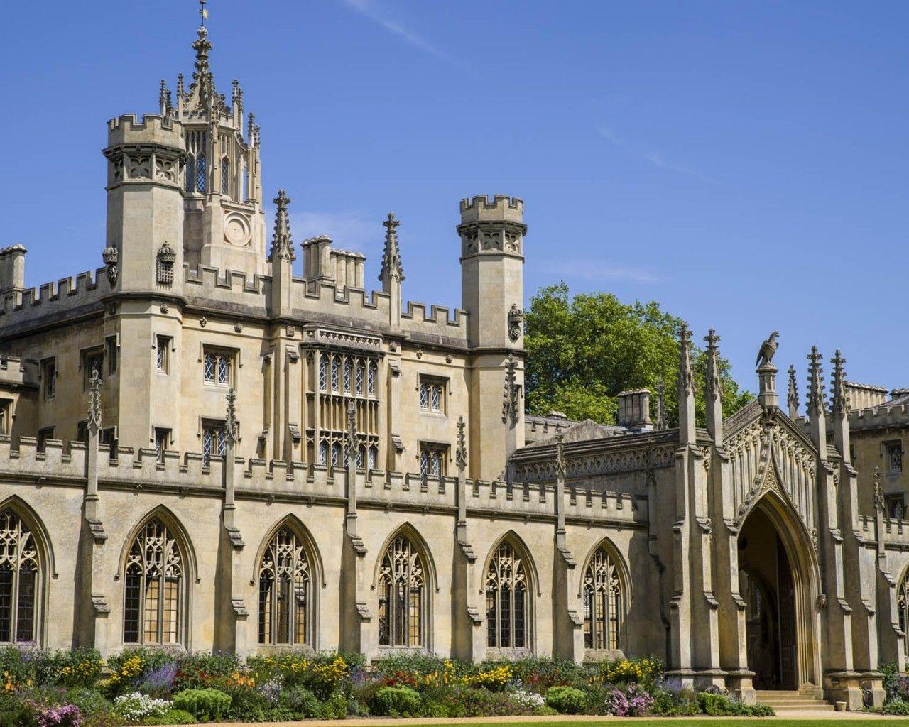 1280x1024 Download 1280x1024 Cambridge University, Old Architecture Wallpaper