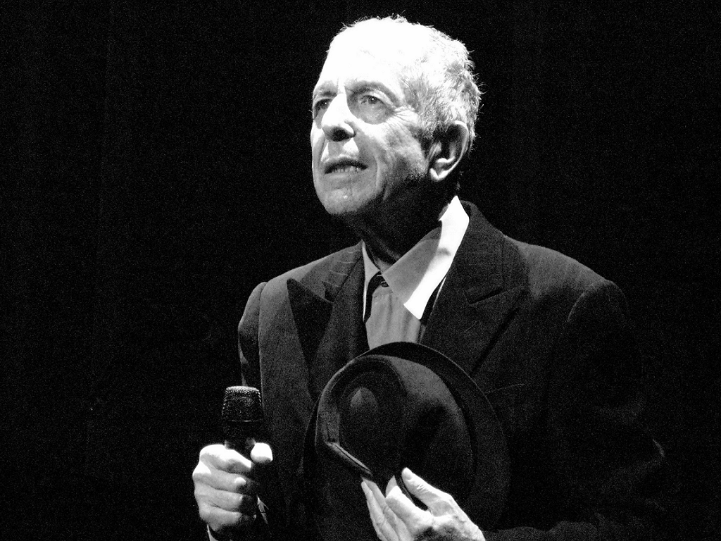 1024x768 Leonard Cohen Cohen Wallpaper