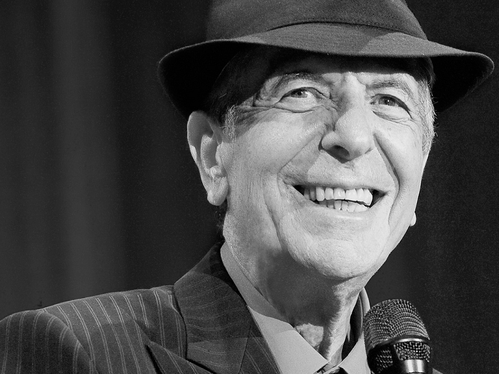 1024x768 Leonard Cohen Cohen Wallpaper