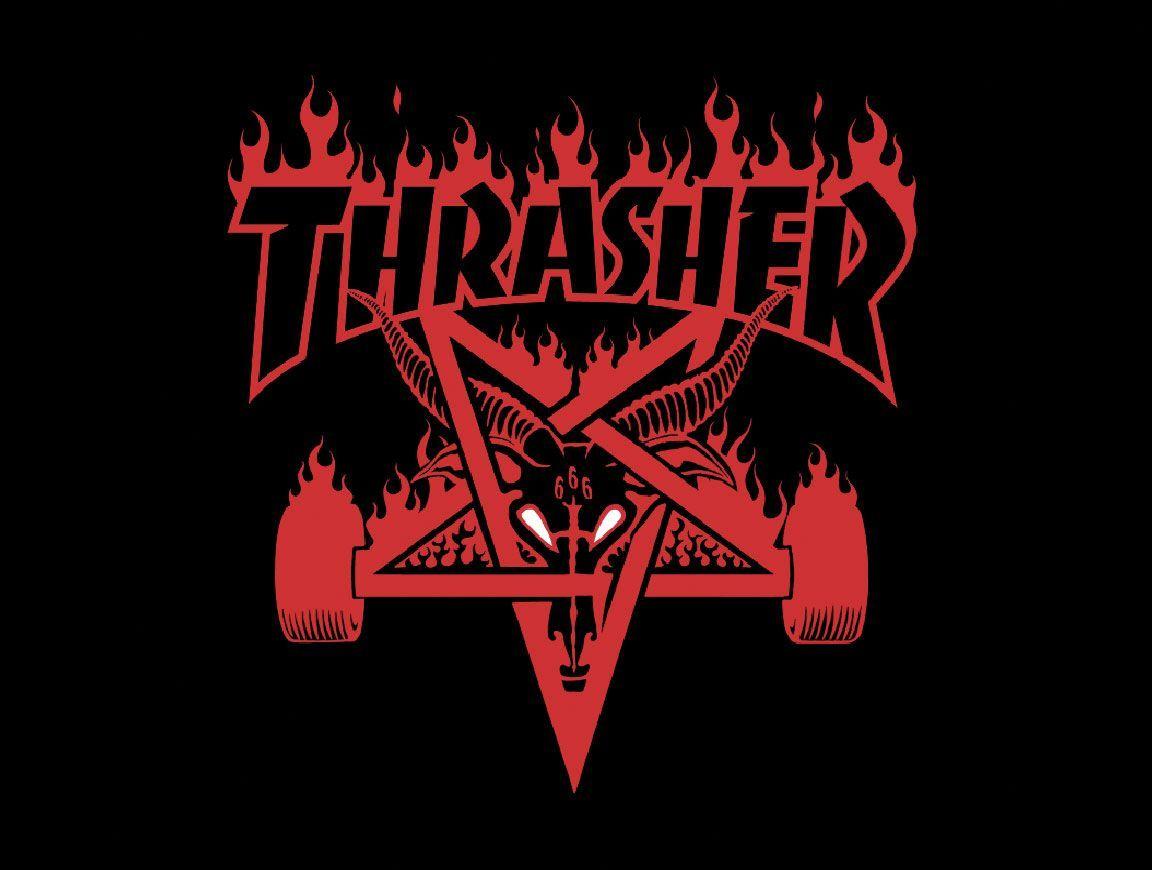 1152x870 Thrasher Logo hình nền