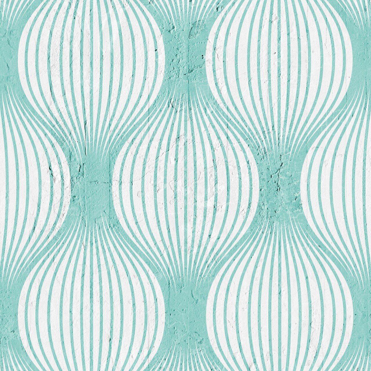 1280x1280 Aquamarine Optical Bulbs Wallpaper