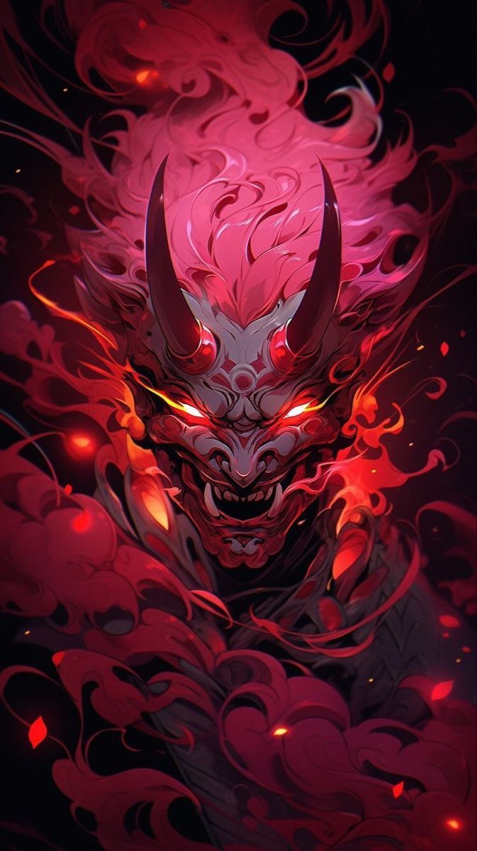 673x1200 A demon HD wallpaper
