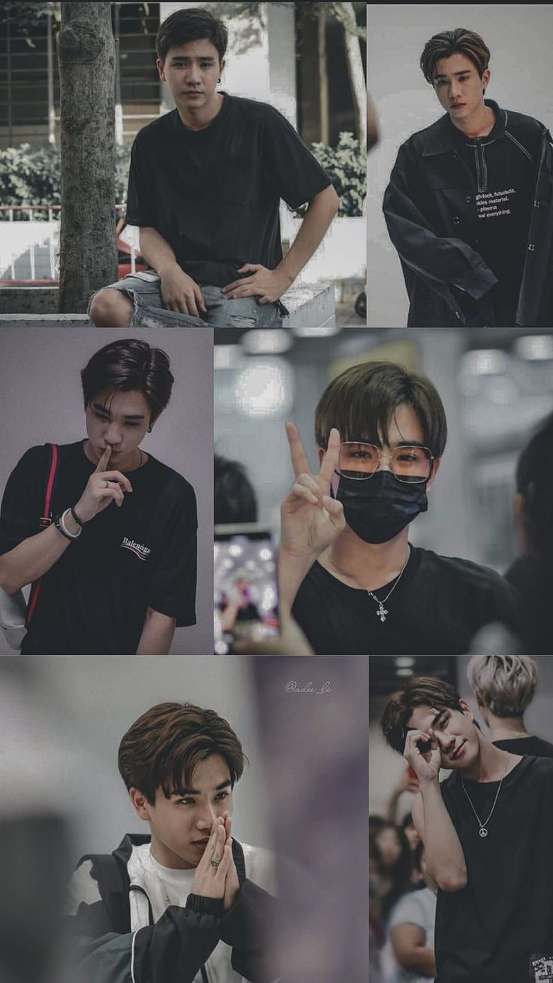 800x1423 Perth thanapon, bl world, black, cute, studio, wabi sabi, HD phone wallpaper