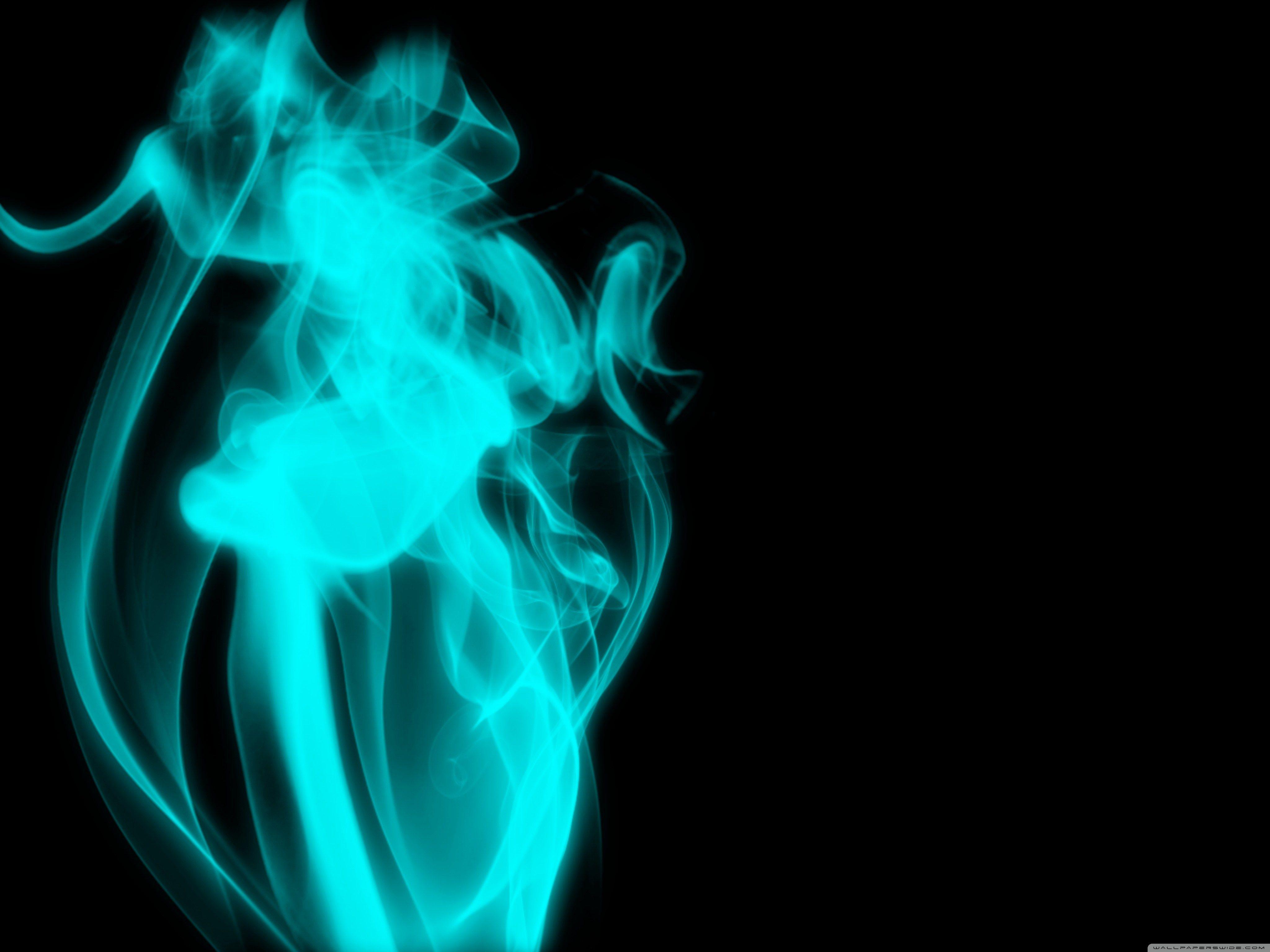 4096x3072 Neon Smoke Effect, Download Wallpaper