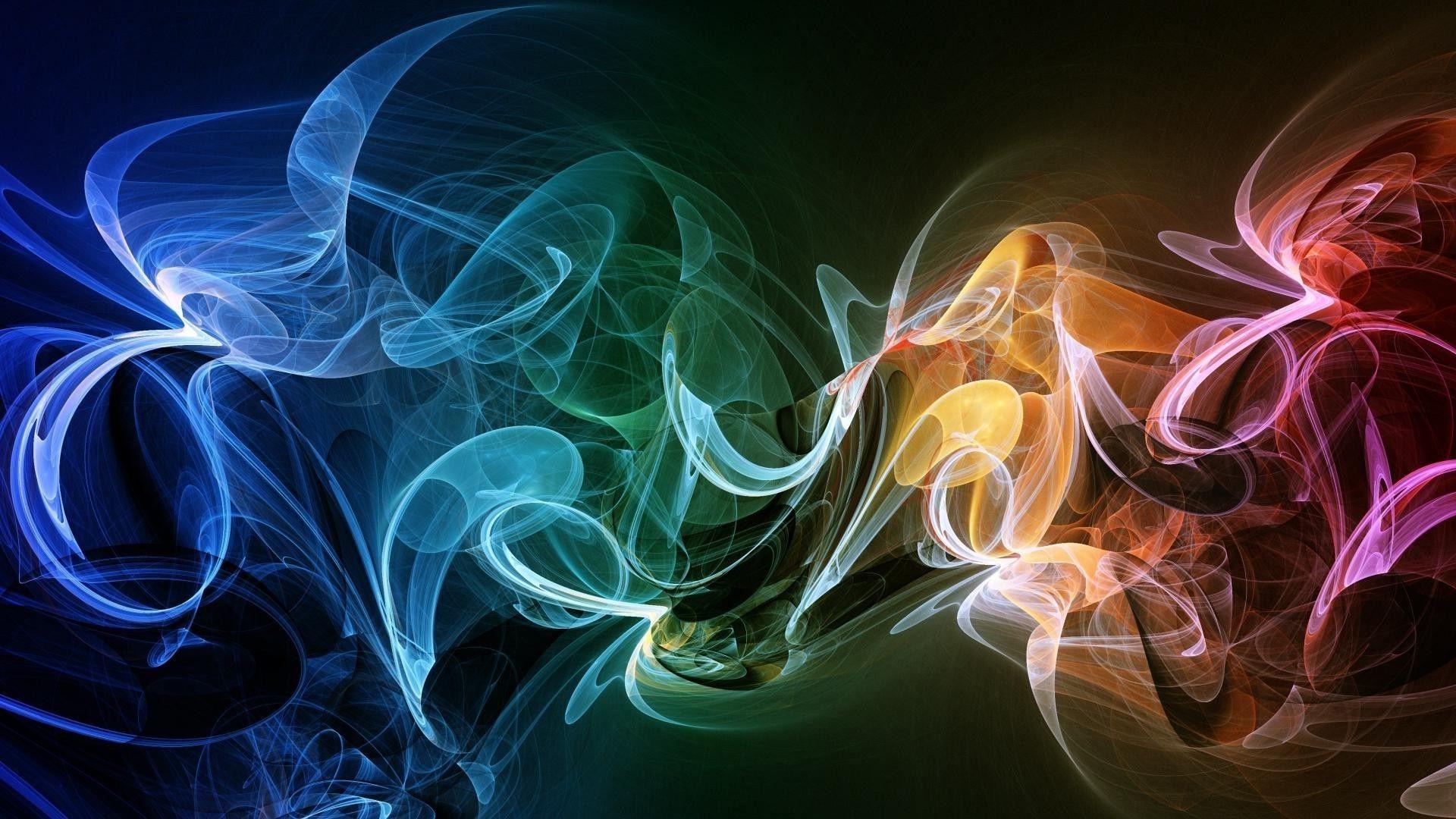 1920x1080 Colored smoke