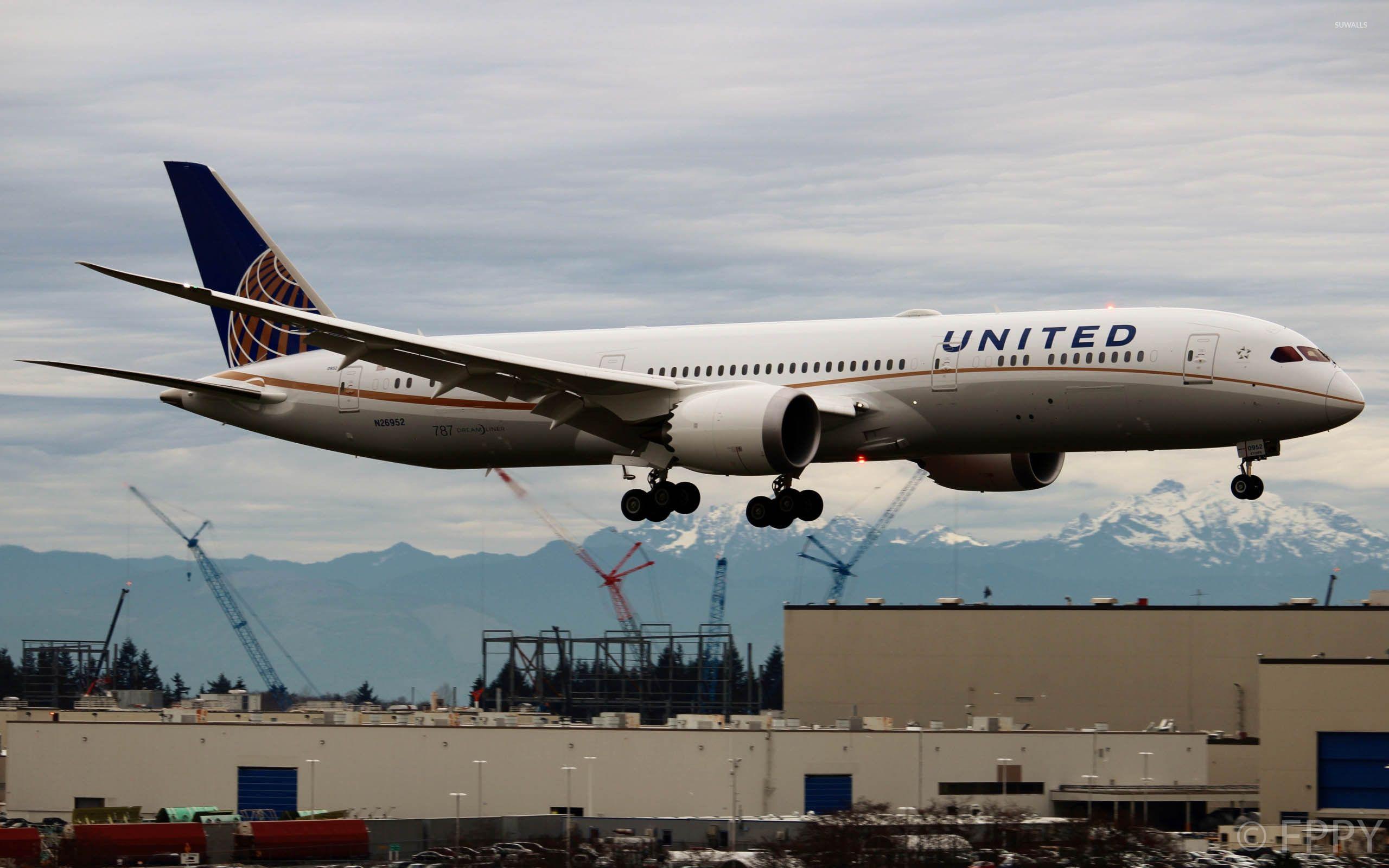 2560x1600 United Airline 787 9 Wallpaper Wallpaper