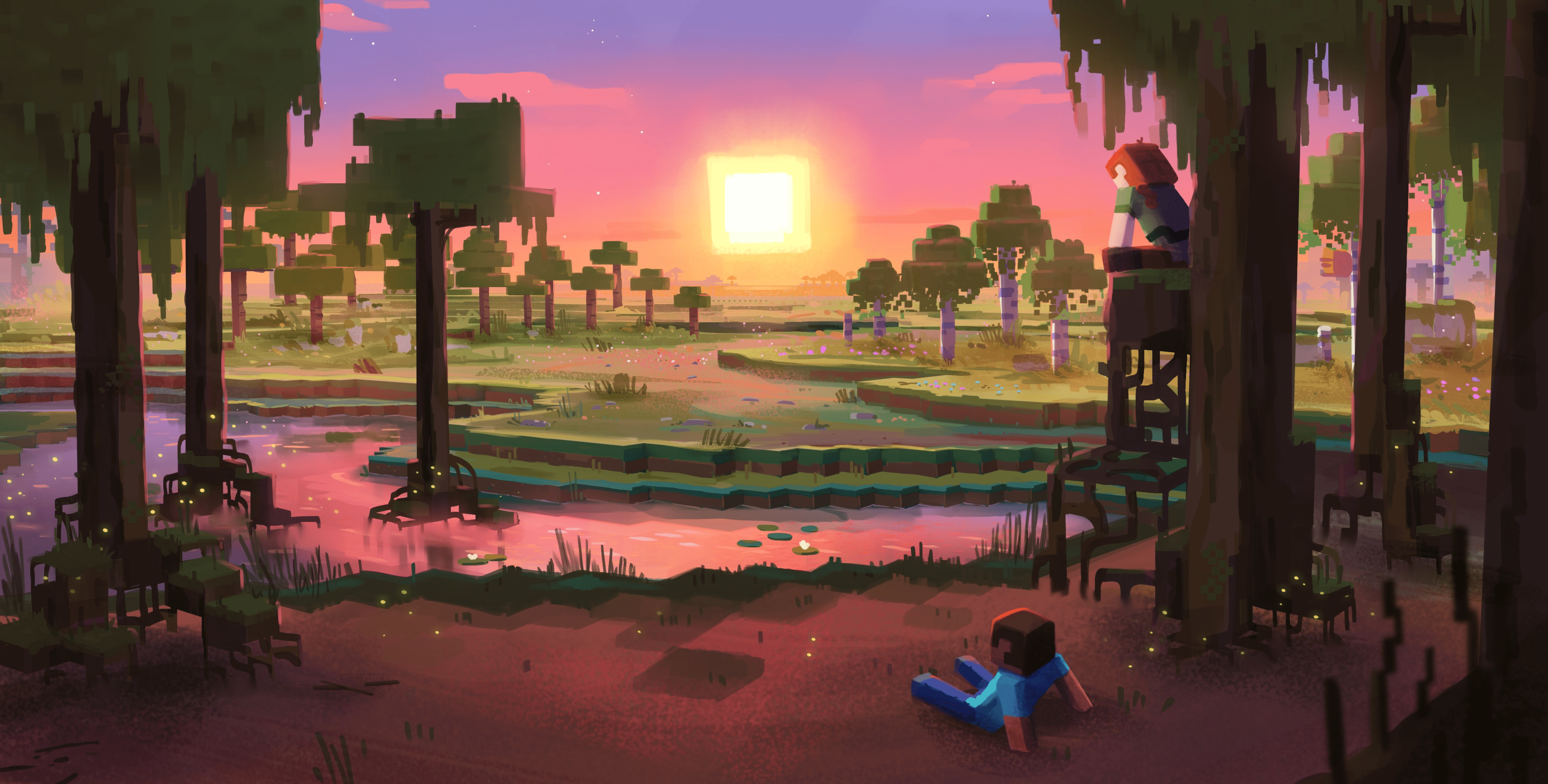 4096x2075 4K Picture of the Concept Arts I wanted to share some things for the new Minecraft Wild Update. Moreover, I just wanted to add in some of my opinion in the comment