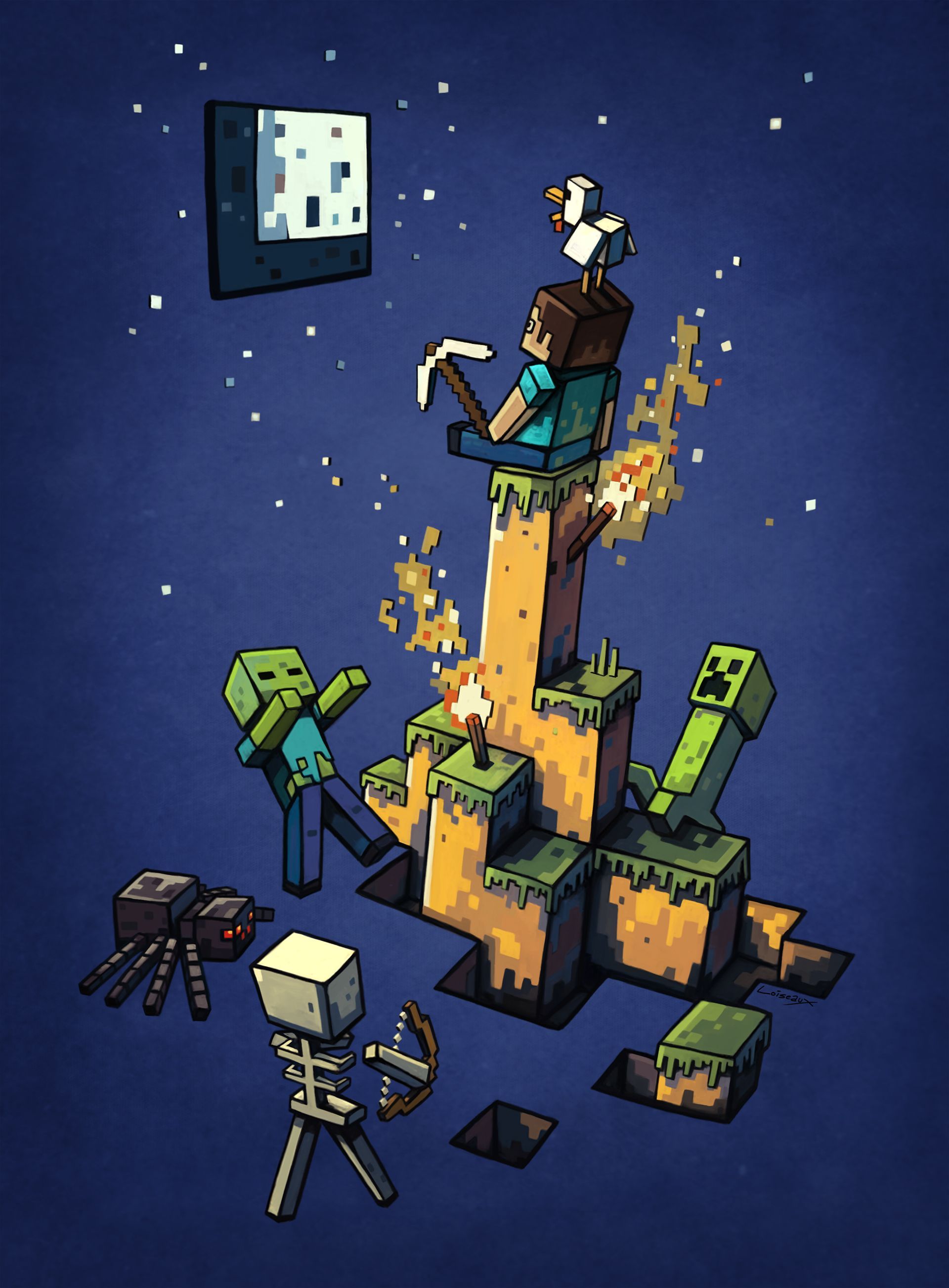 1920x2604 Minecraft Shirt Design for Jinx (3). Image - Behance