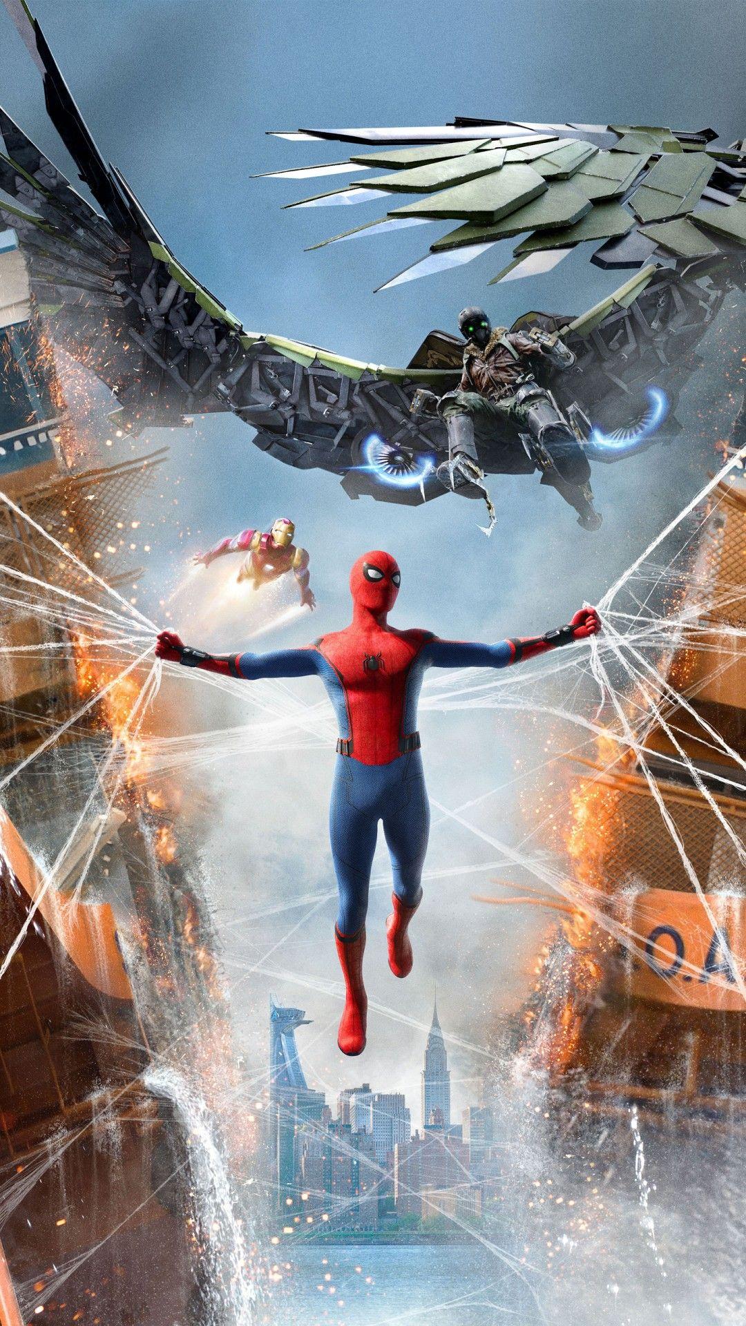 Spiderman Homecoming Mobile Wallpaper