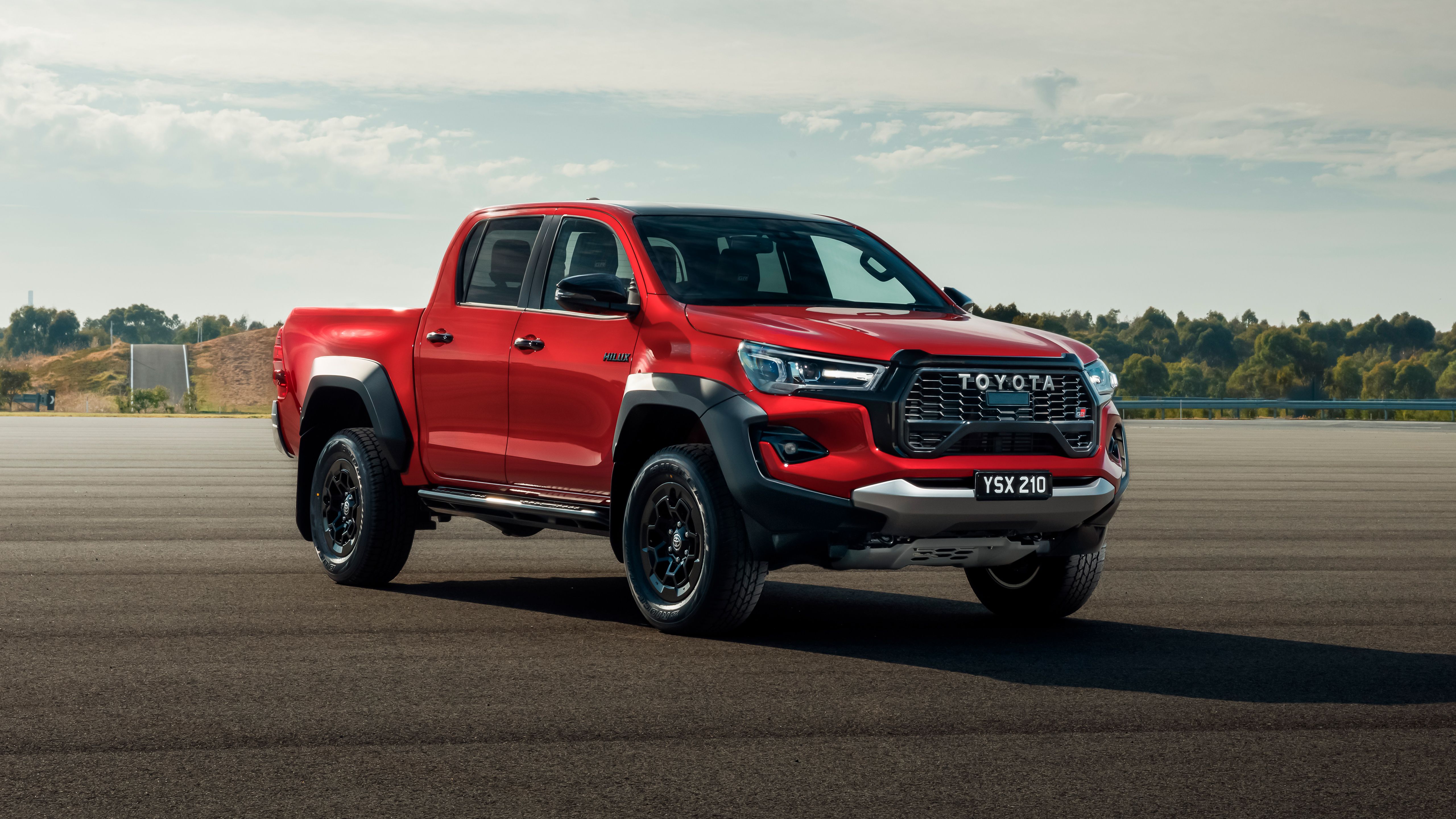 5120x2880 Toyota Hilux GR Sport Double Cab 2023 5K Wallpaper Car Wallpaper