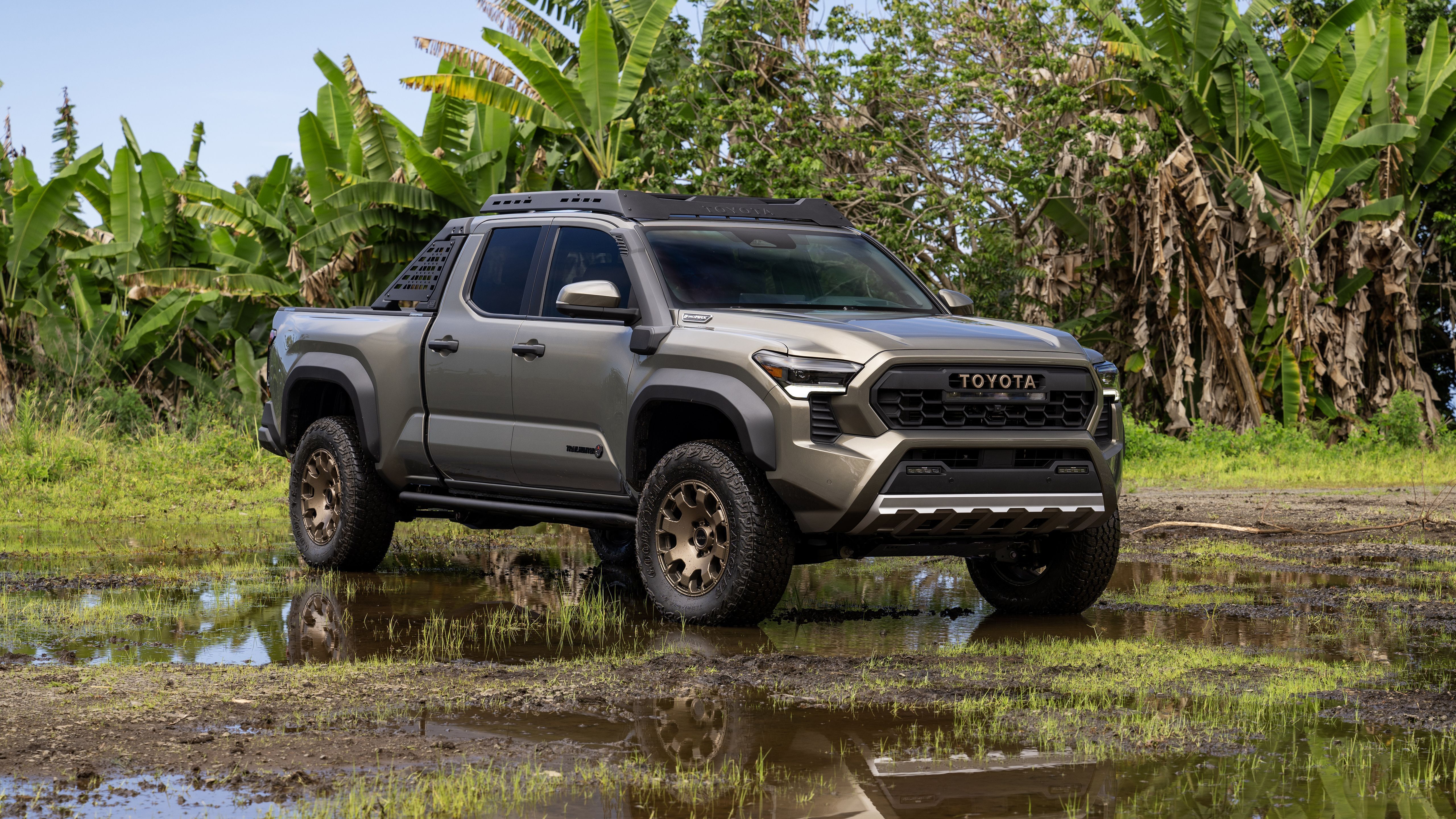 5120x2880 Toyota Tacoma Trailhunter Double Cab 2024 4K Wallpaper Car Wallpaper