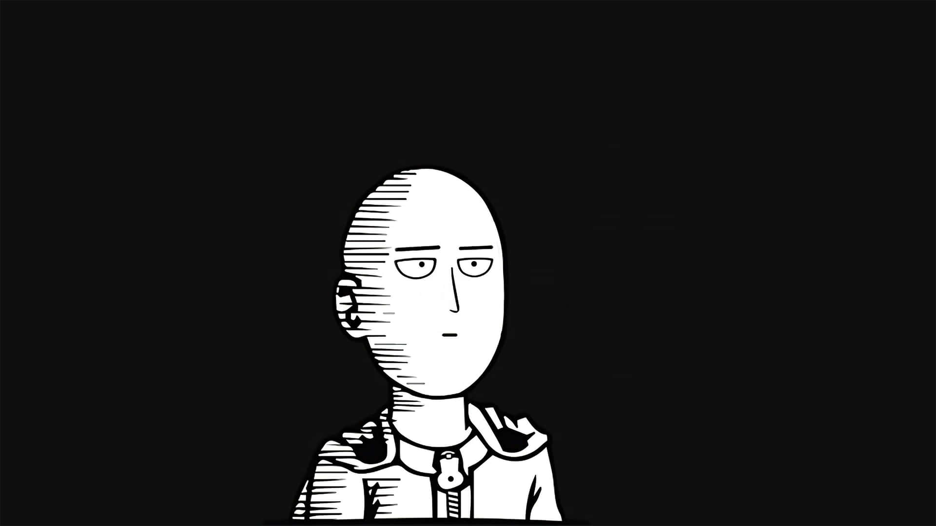 1920x1080 Black And White Anime Pfp Wallpaper