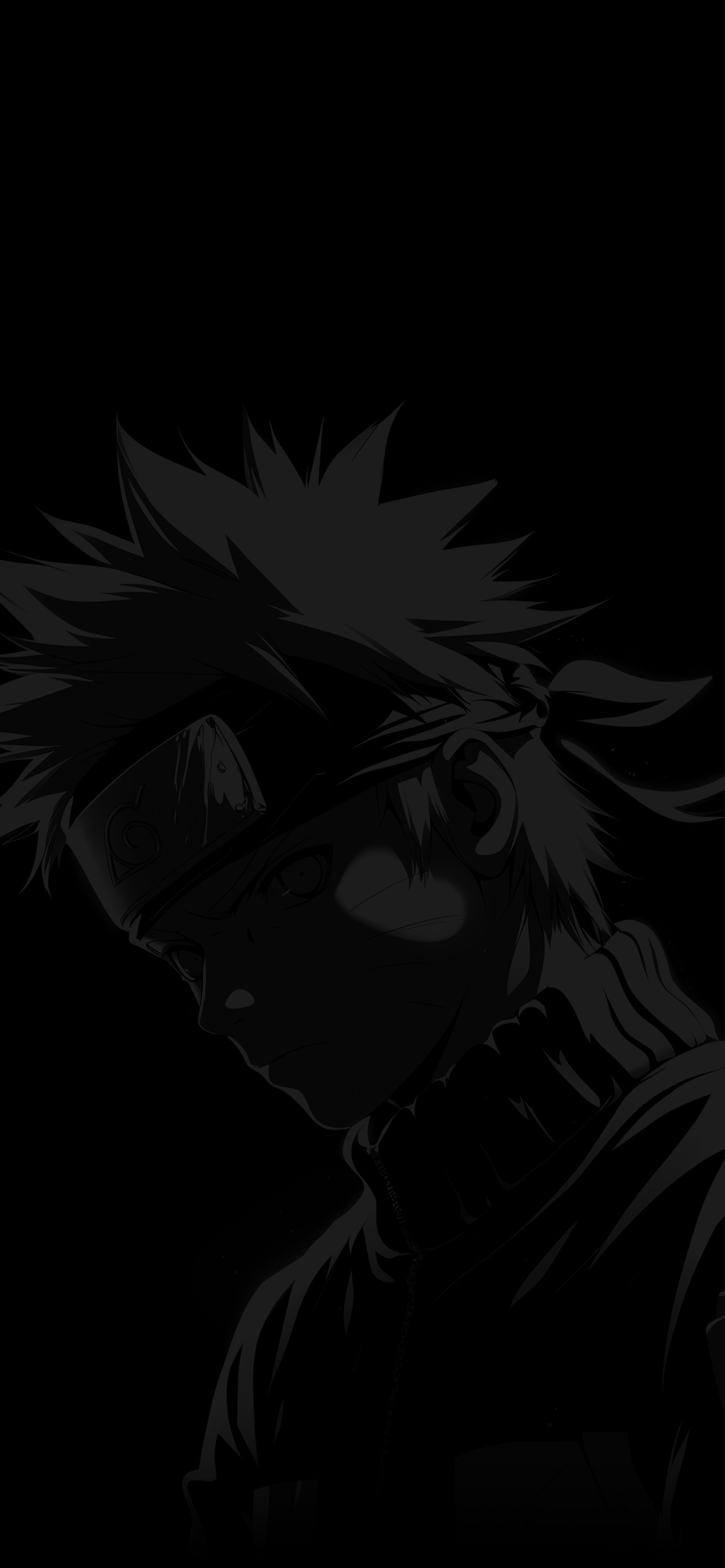 2000x4329 Naruto Uzumaki Black & White Wallpaper Anime Wallpaper