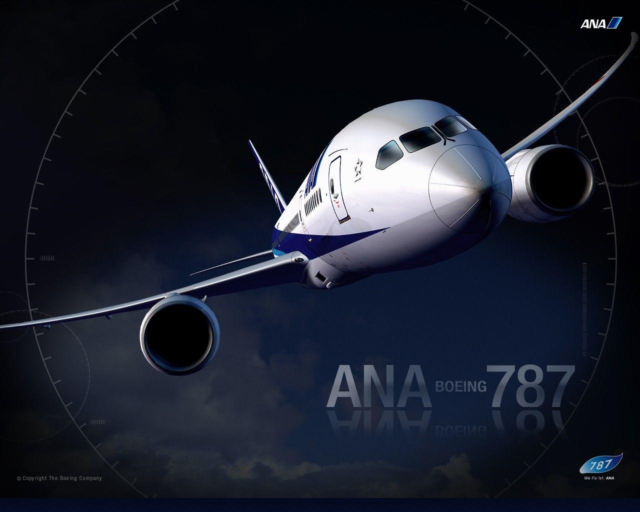1280x1024 ANA All Nippon Airways Boeing Dreamliner wallpaper 30322