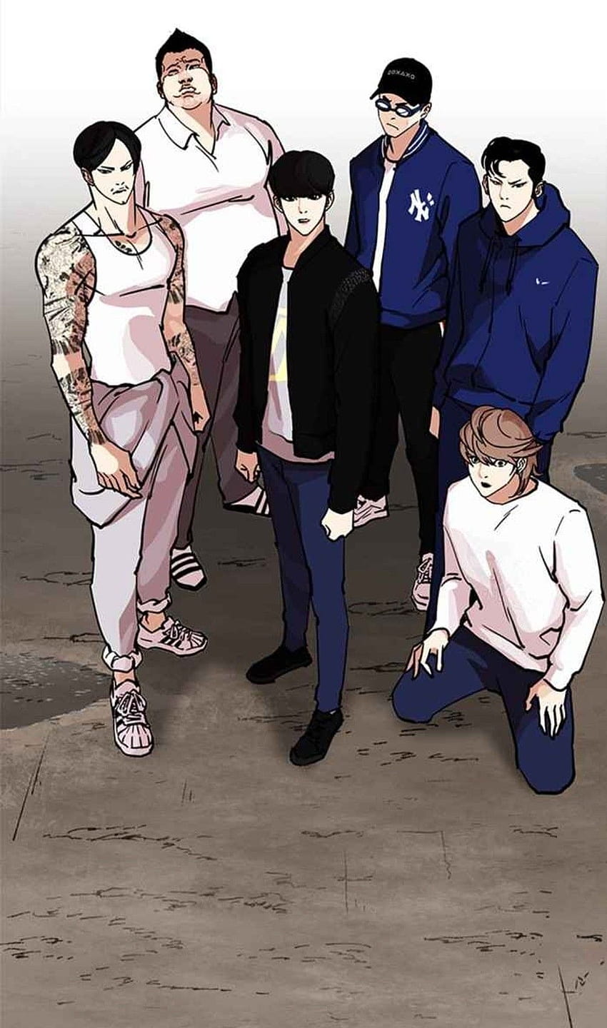 850x1440 Vasco, Daniel Park, Zack, Johan, lookism HD phone wallpaper