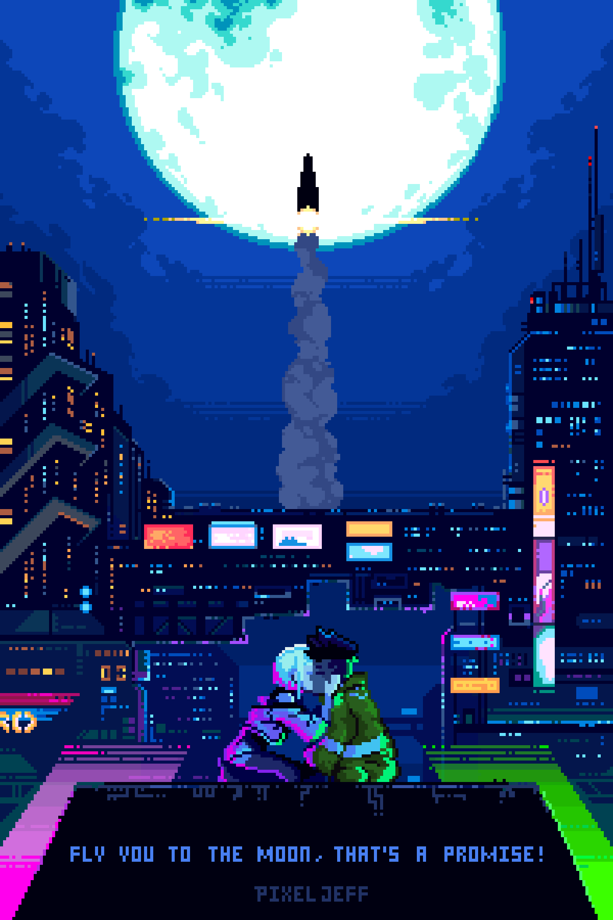 1200x1800 Fly you to the Moon