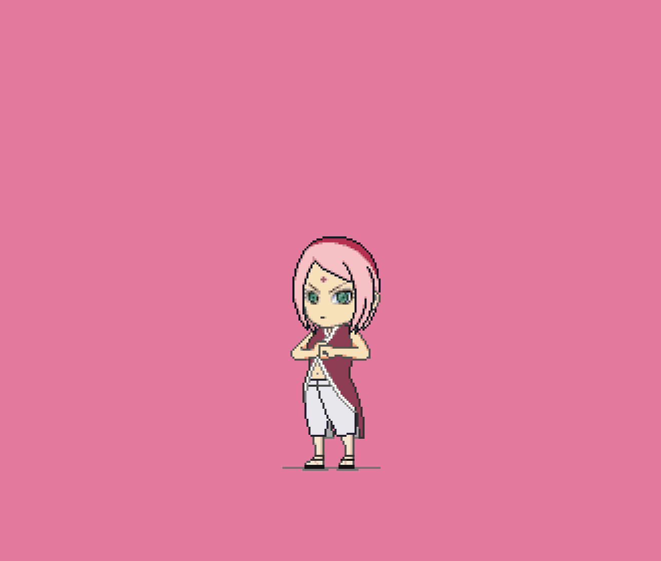 1320x1120 Commission Request: Sakura Pixel Art GIF