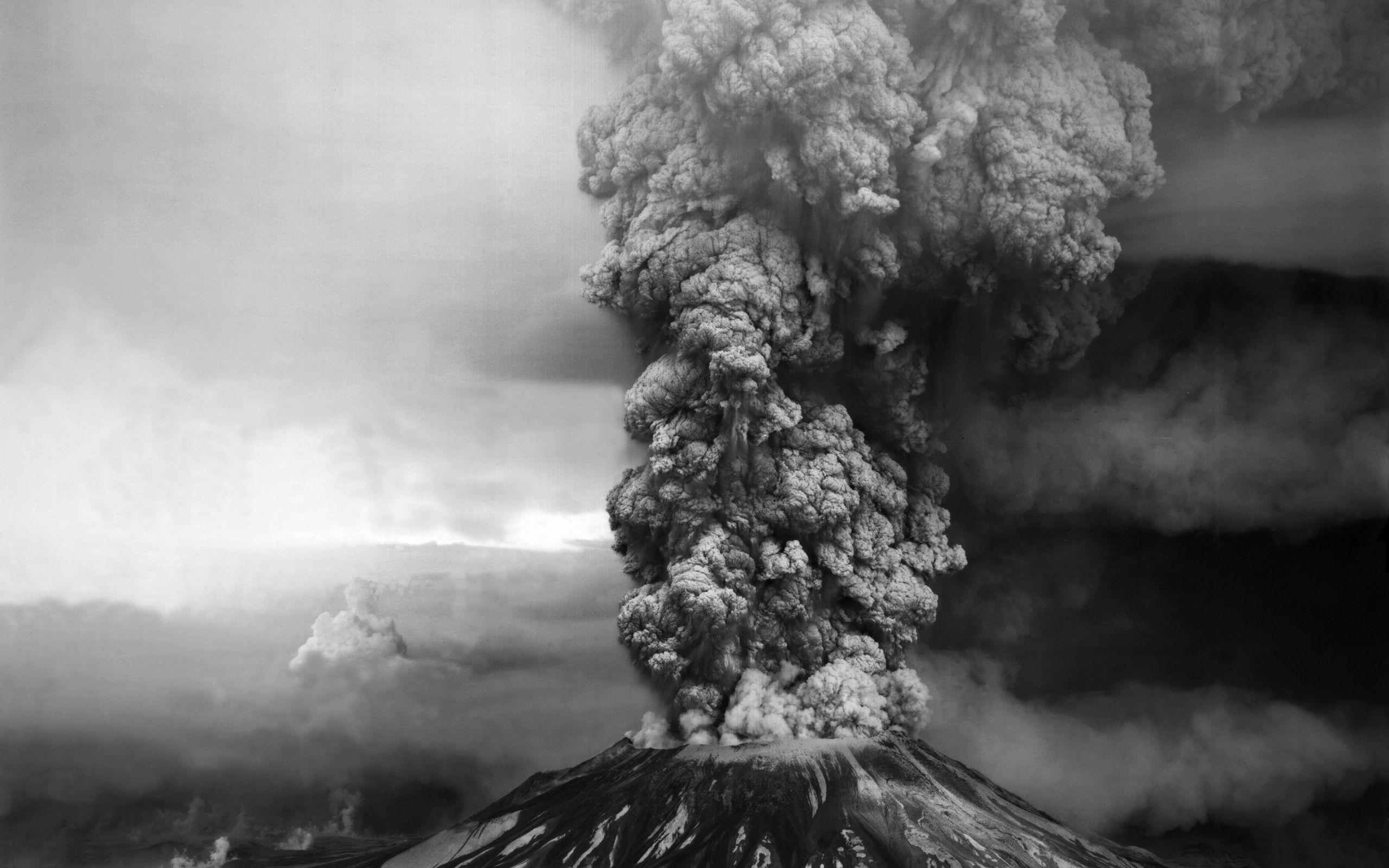 2560x1600 Free Volcano Smoke wallpaperx1600
