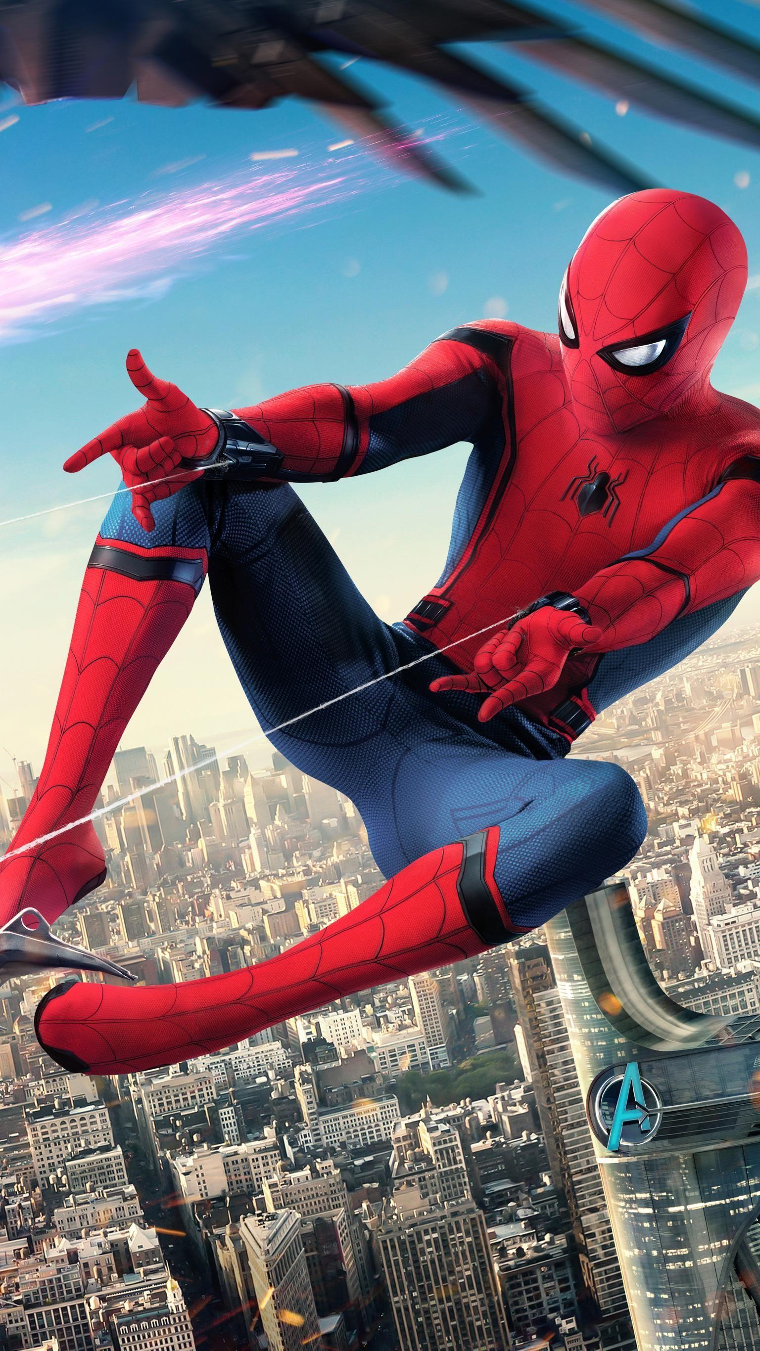1536x2732 Spider Man: Homecoming (2017) Phone Wallpaper. Spider Man