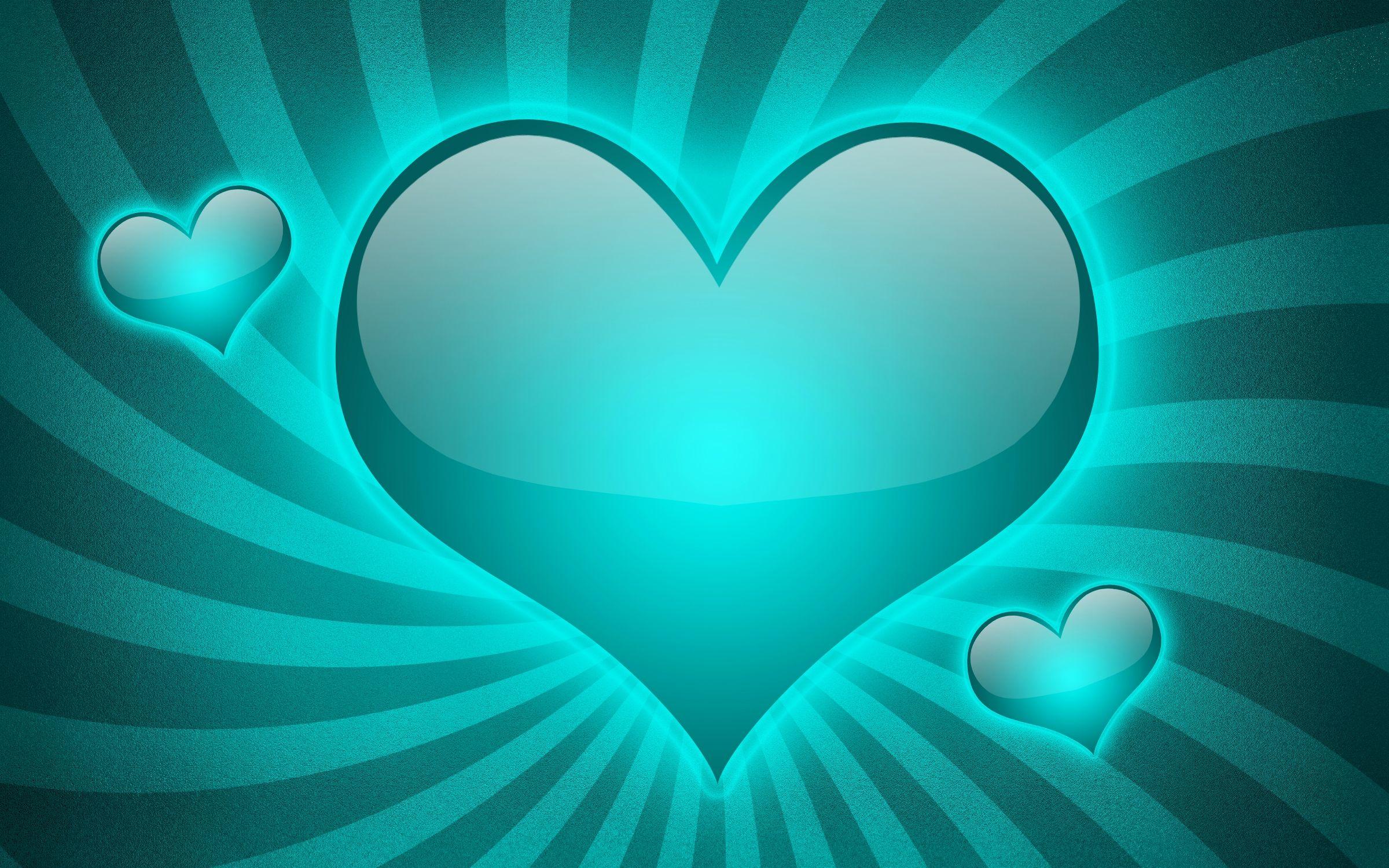 Blue Heart Wallpapers Top Free Blue Heart Backgrounds WallpaperAccess