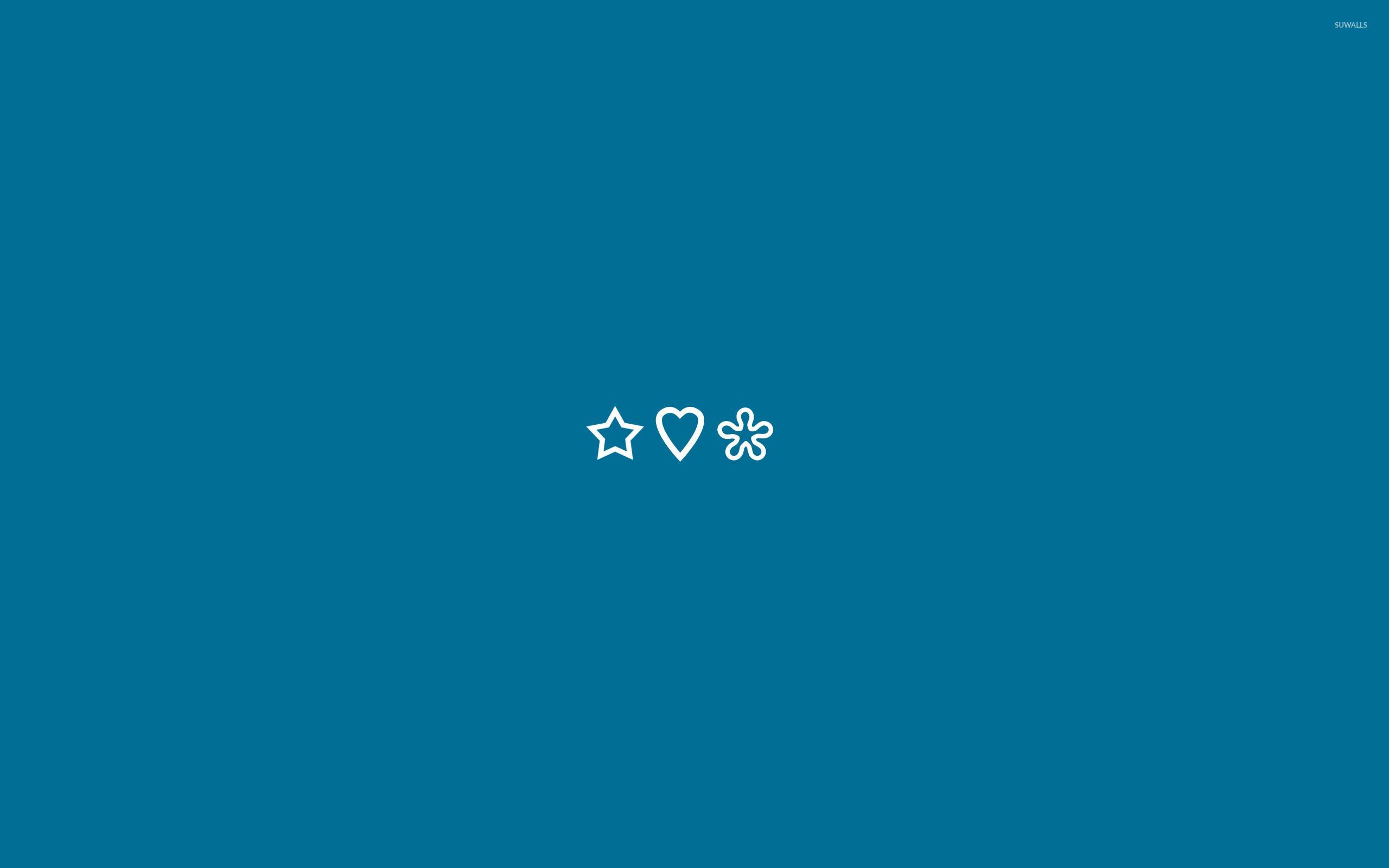2560x1600 Star, Heart and asterisk wallpaper wallpaper