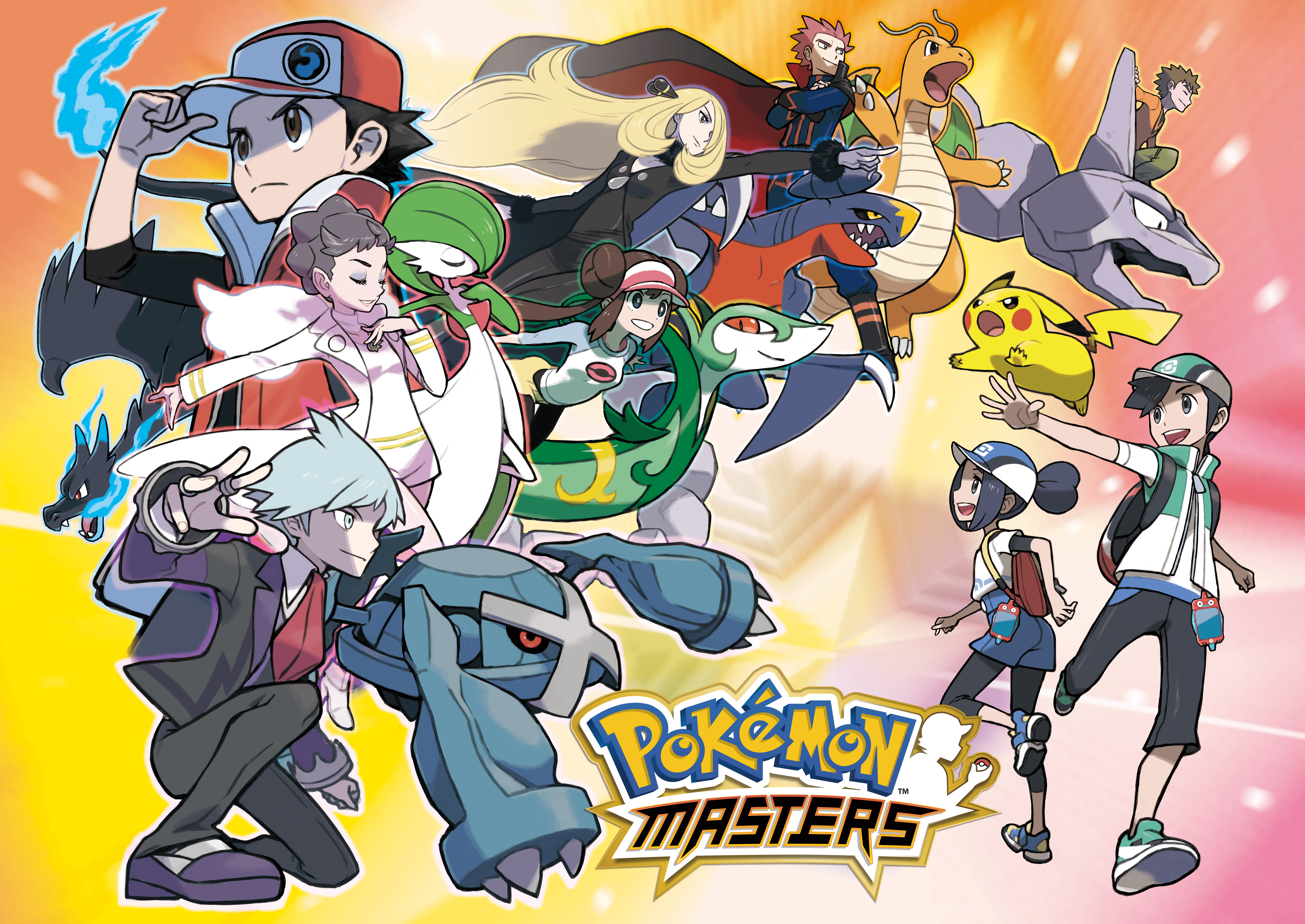 9035x6400 Pokémon Masters Wallpaper