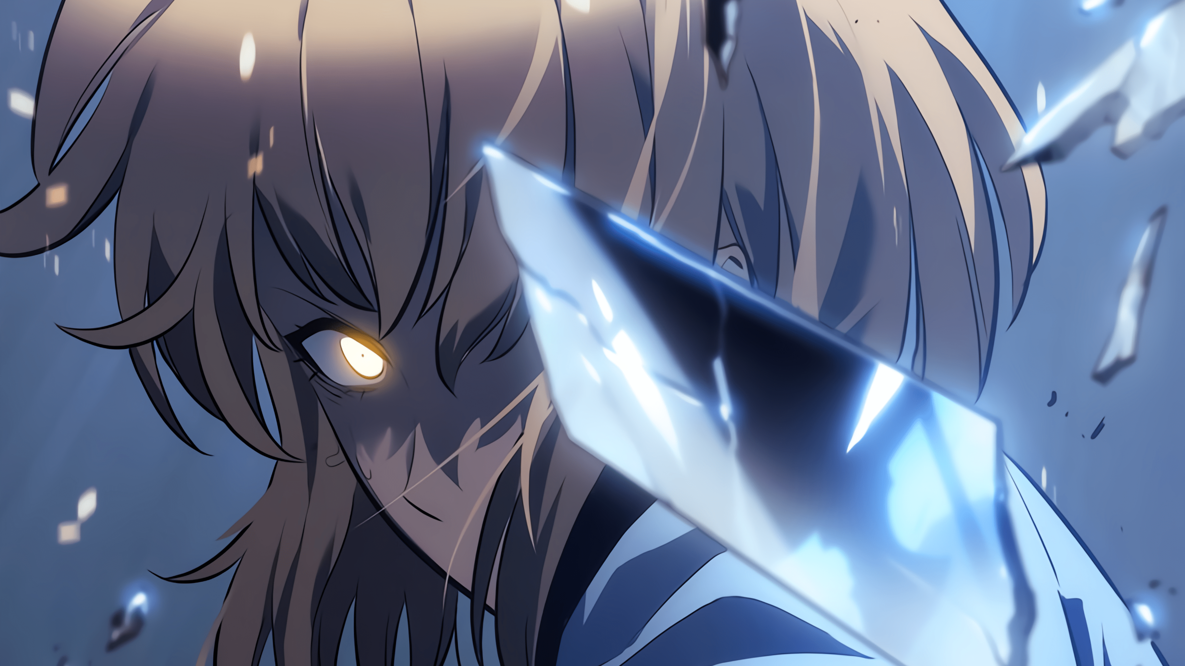 3840x2160 Cha Hae In Wallpaper 4K, Solo Leveling, Anime Girl